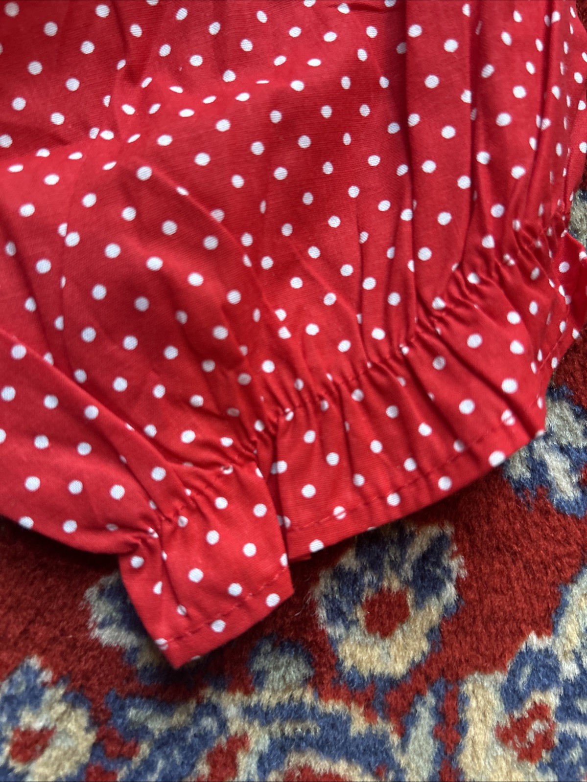Vintage Babyfair 24 months Baby Girl Strawberry 2pc Top Bloomers Outfit