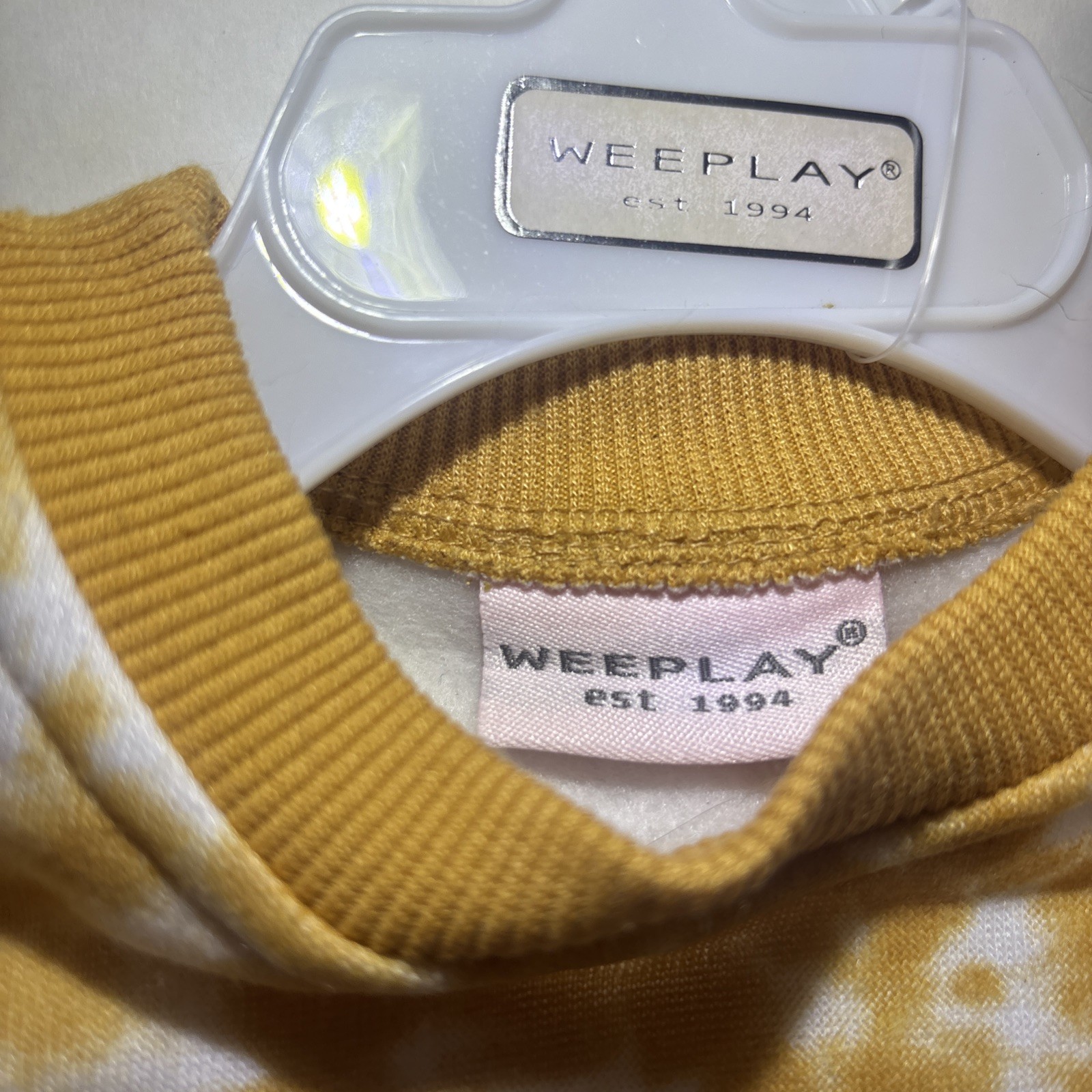 WEEPLAY Baby 3-6 Month BOSS Logo 2 Piece Set Bodysuit & Pants