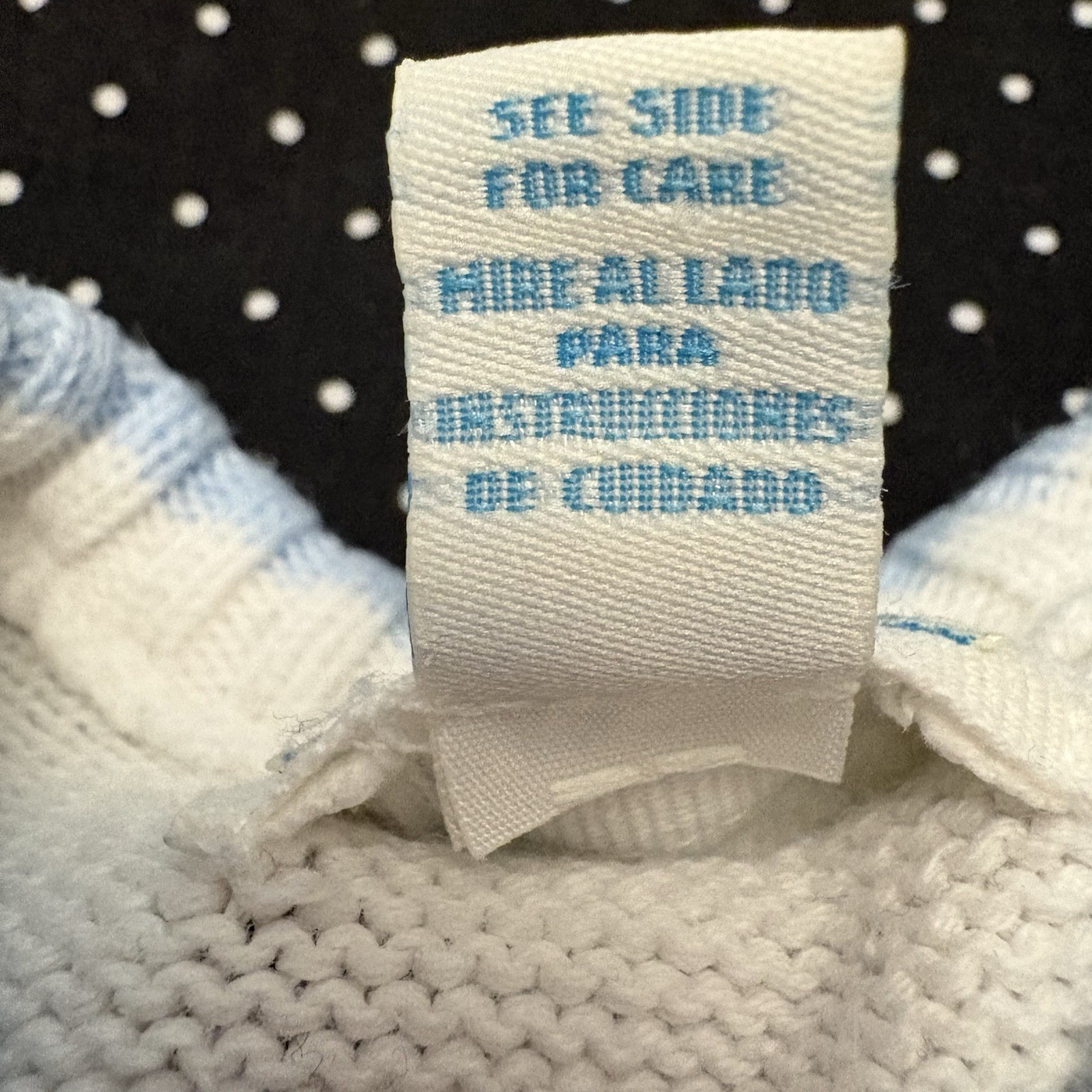 The Childrens Place Baby Boys Sweater Vest Sz 12 Mo Cotton Argyle White Blue Tan