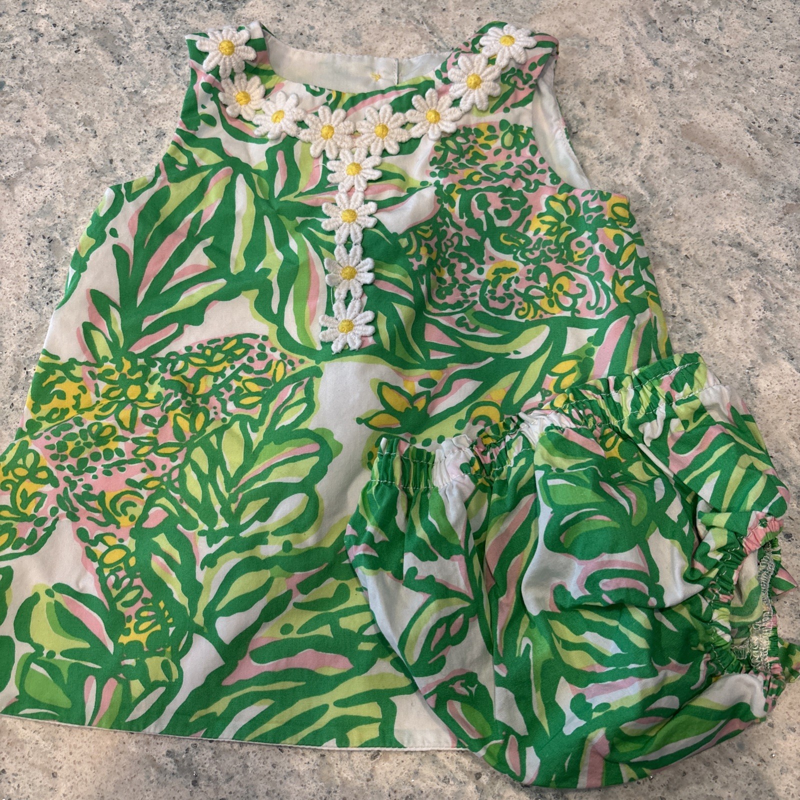 Lilly Pulitzer Baby toddler Lilly Shift Dress 3-6 months Rosie seeing pink