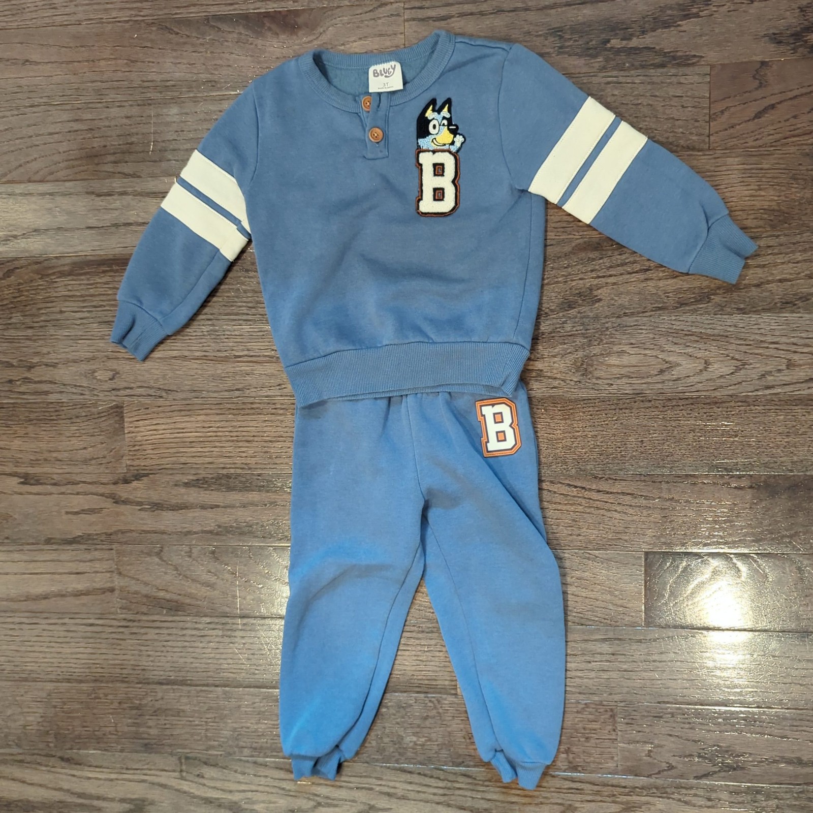 Bluey Kids Sweat Set Blue 3T