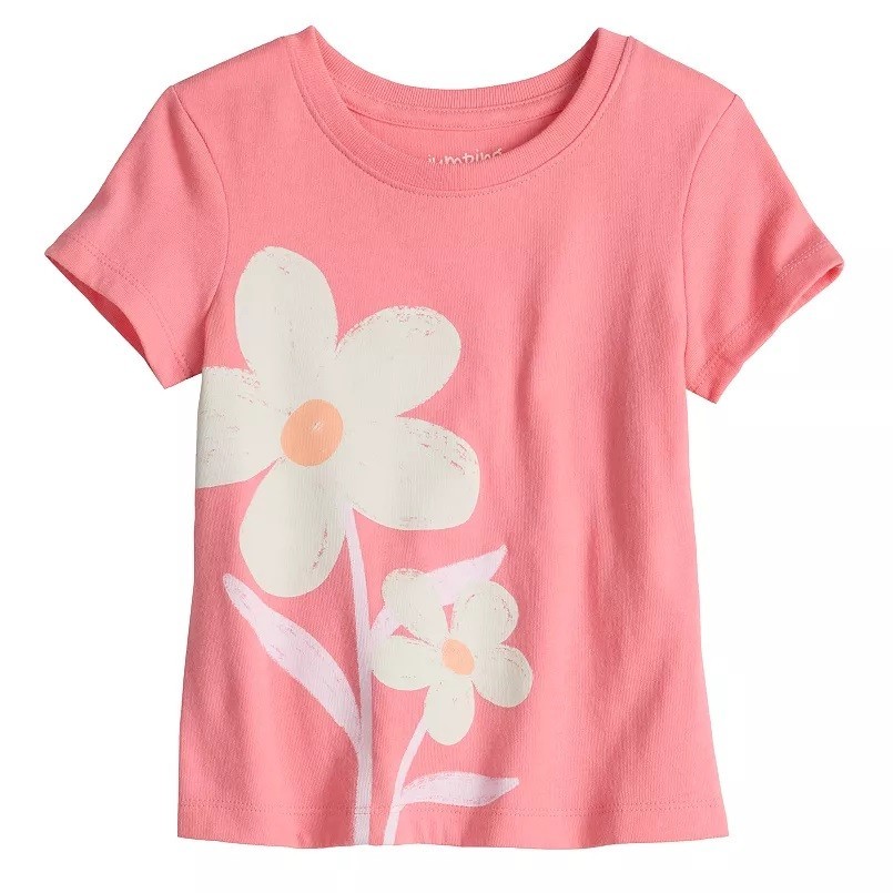 New 6 Piece Jumping Beans Tank Top & Tee Shirts & Bike Shorts Outfits Sz 4T NWT