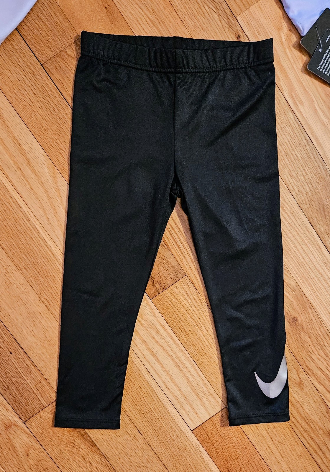 NEW Nike Toddler Girl Long-sleeve Dri-fit ‘Dance’ Tee & Legging Set, Purple (3T)