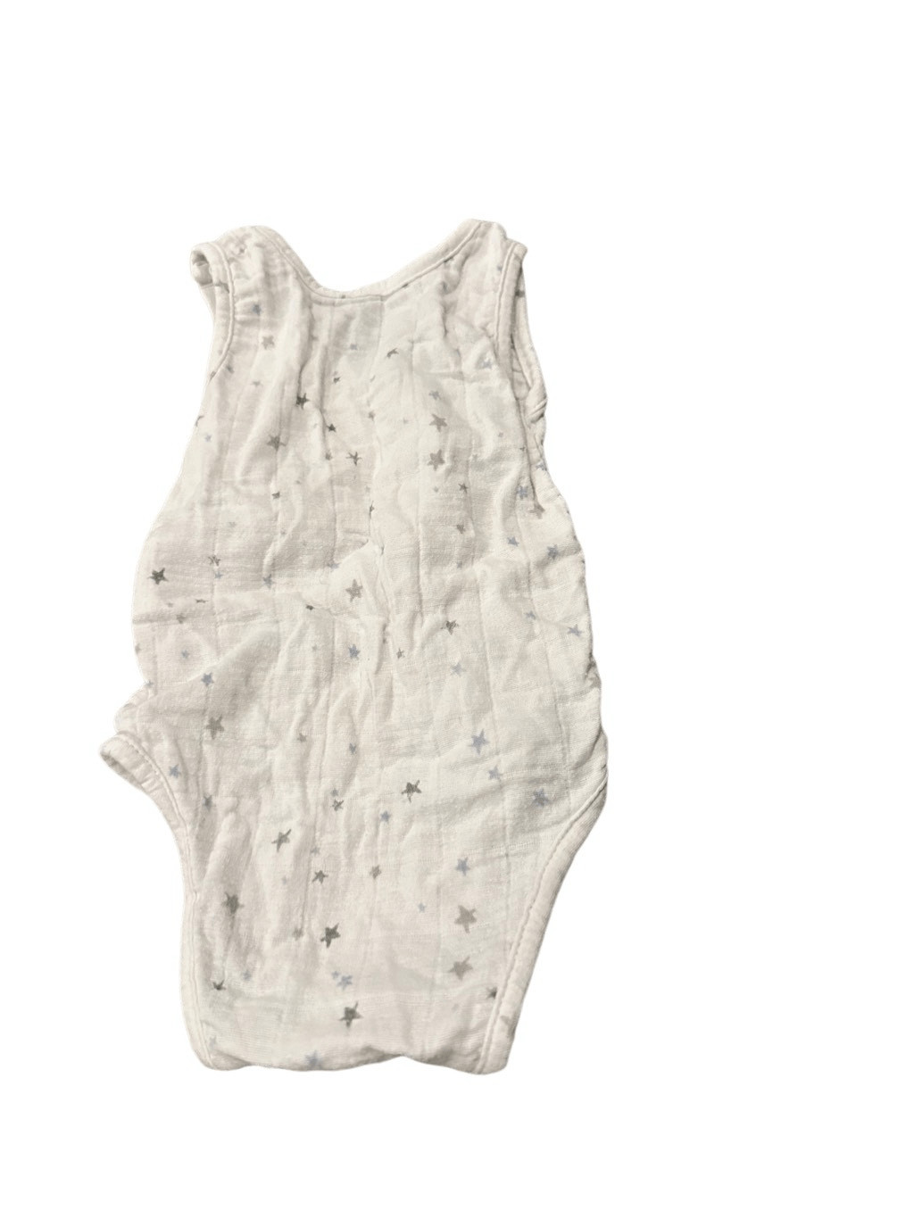 Aden + anais sleeveless bodysuit & pants linen muslin boys sz 3 months