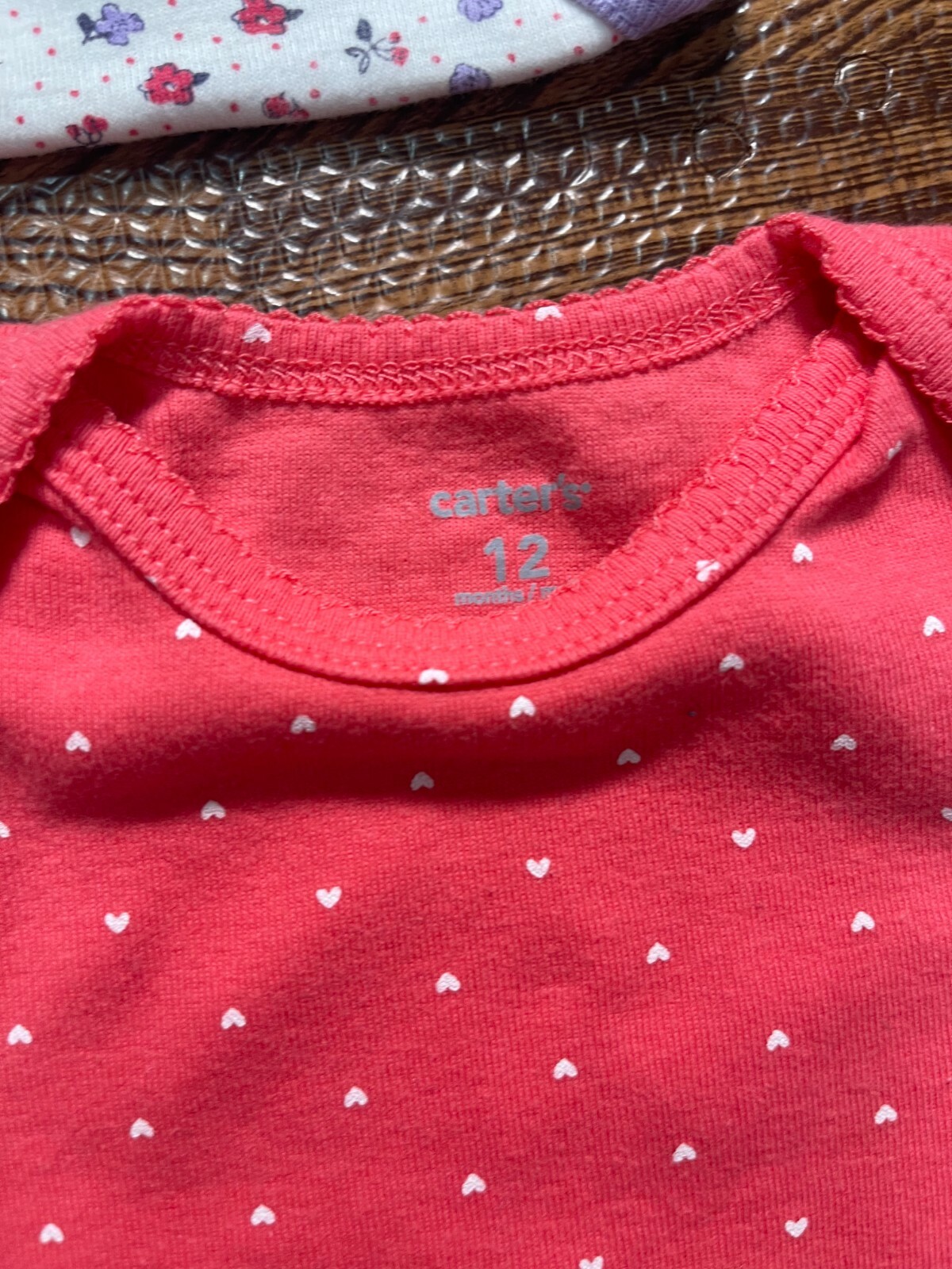 Lot of 4 pcs Baby Bodysuits Various Brands & Colors Size 3-18M