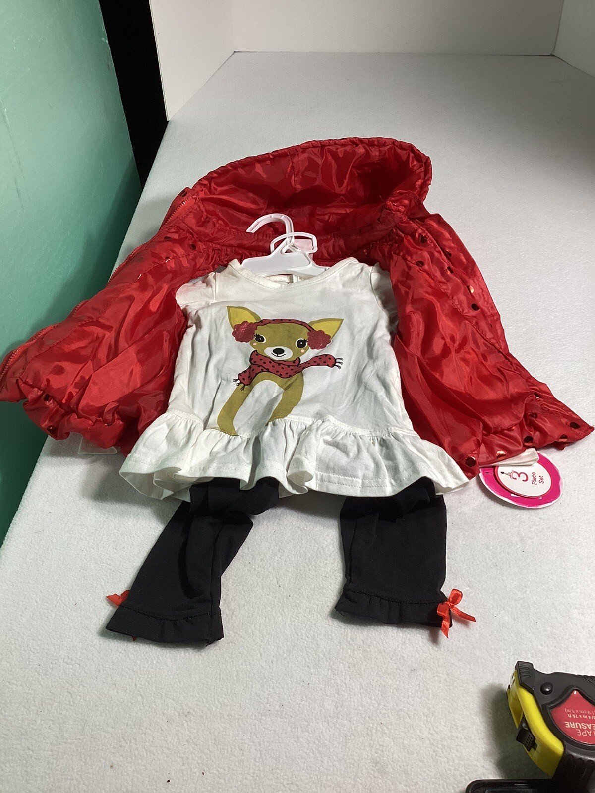 **NEW** Nanette 3 piece Girls Outfit/ Set – Fleece / capri- size 24 months