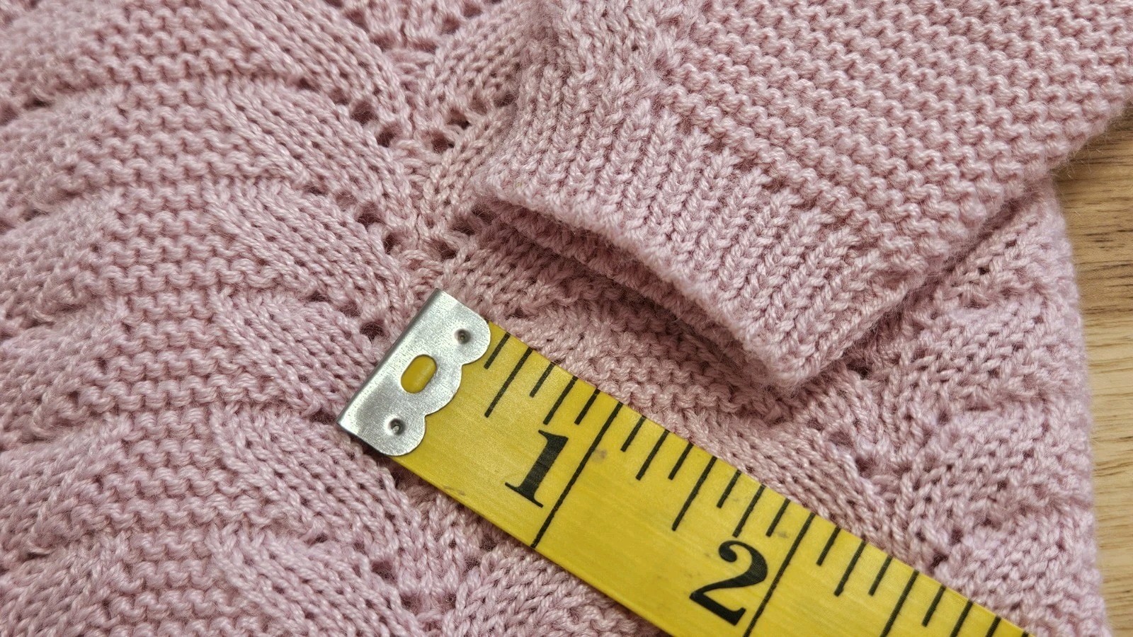 COTTON-BEBÉ Baby Girl 3-Piece Knit Outfit 3M Pink Dralon Sweater Pant Bonnet NWT