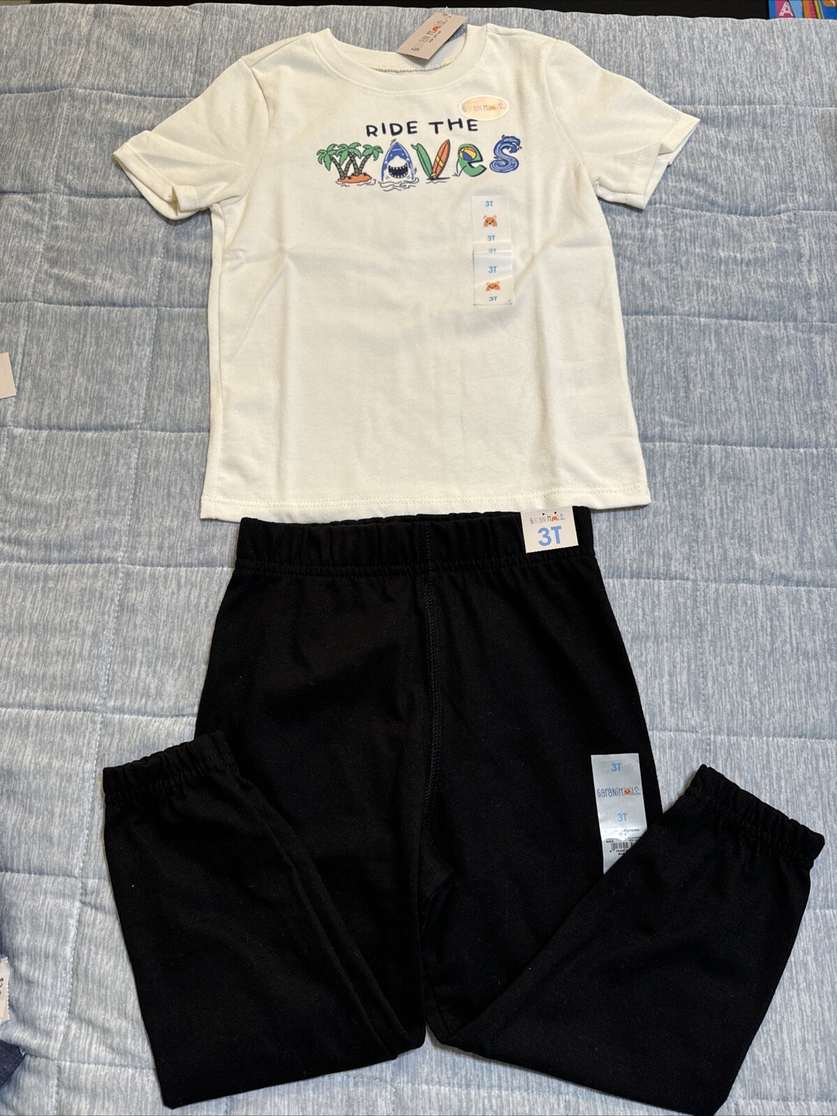 Garanimals Printed T-shirt and Legging set for children size 3T/NP3