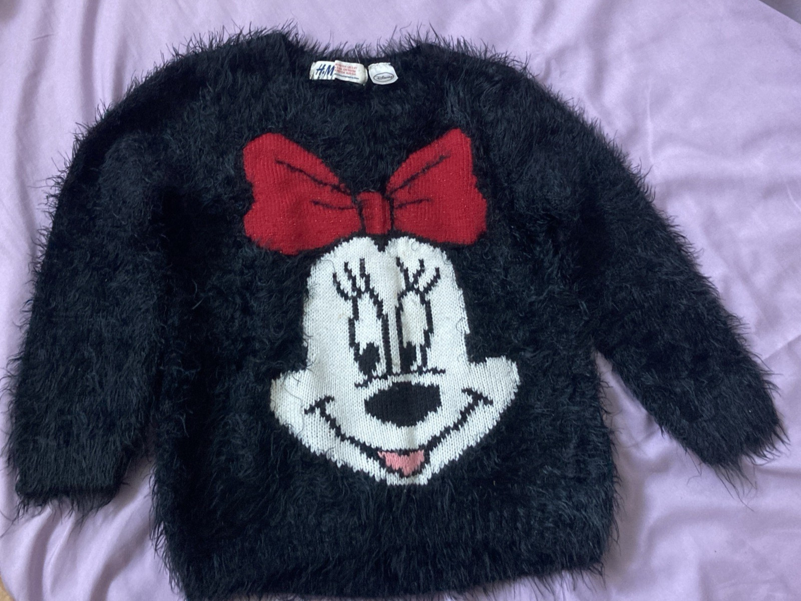 Lot of Girls Size 3 Clothes Sweater Cardigan Shirt H&M Minnie Mouse Watermelon
