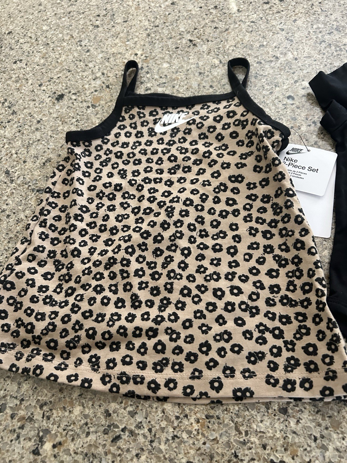 Nike Toddler Girl Leopard Two Piece Summer Outfit~12 Month NWT! MSRP $32