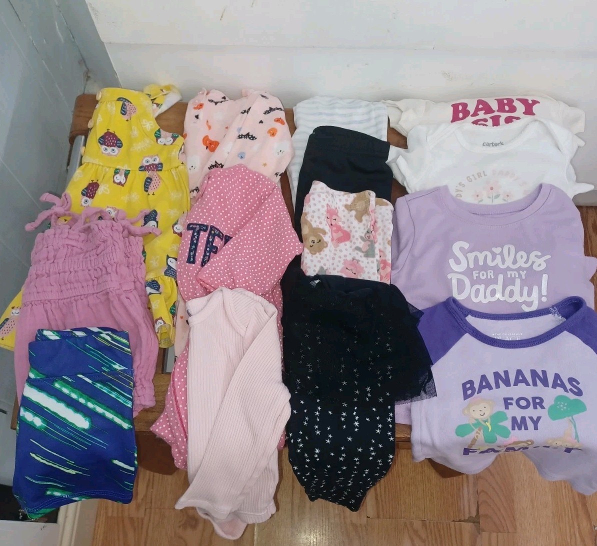 Infant Girls 6 To 12 Months Summer/Fall Bundle 14 Items