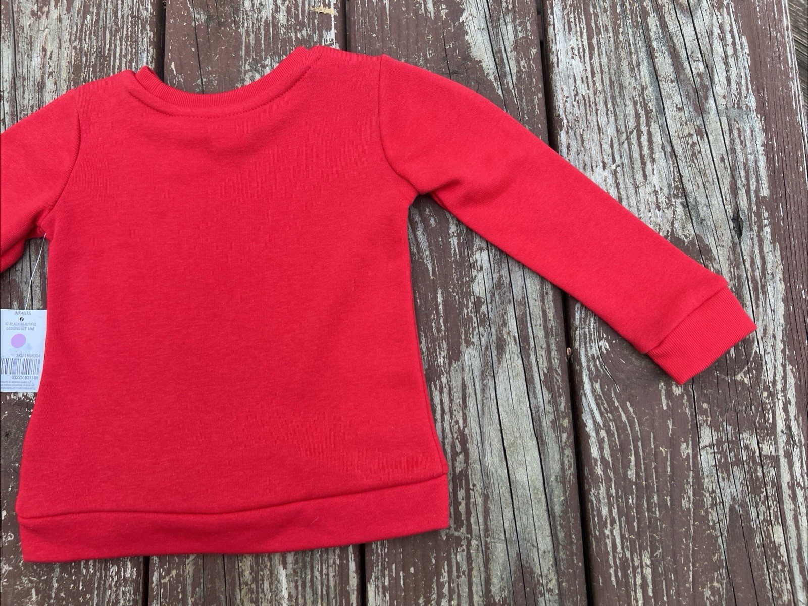 INDENT Toddler Girls Black is Beautiful Red L/S Casual Kidcore Sweatshirt|Sz:18M