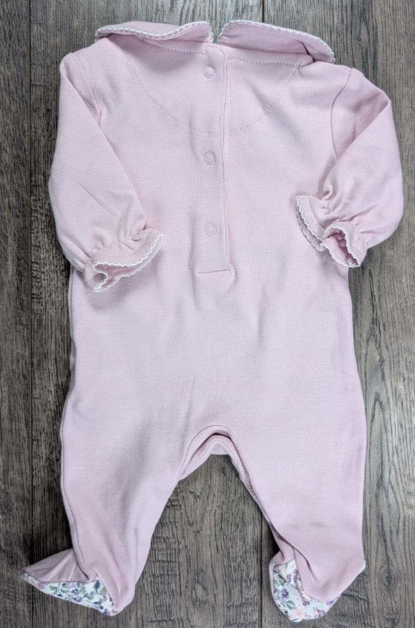 Baby Girl Clothes Nwot Next Baby Preemie Purple Bunny Easter Footed Outfit