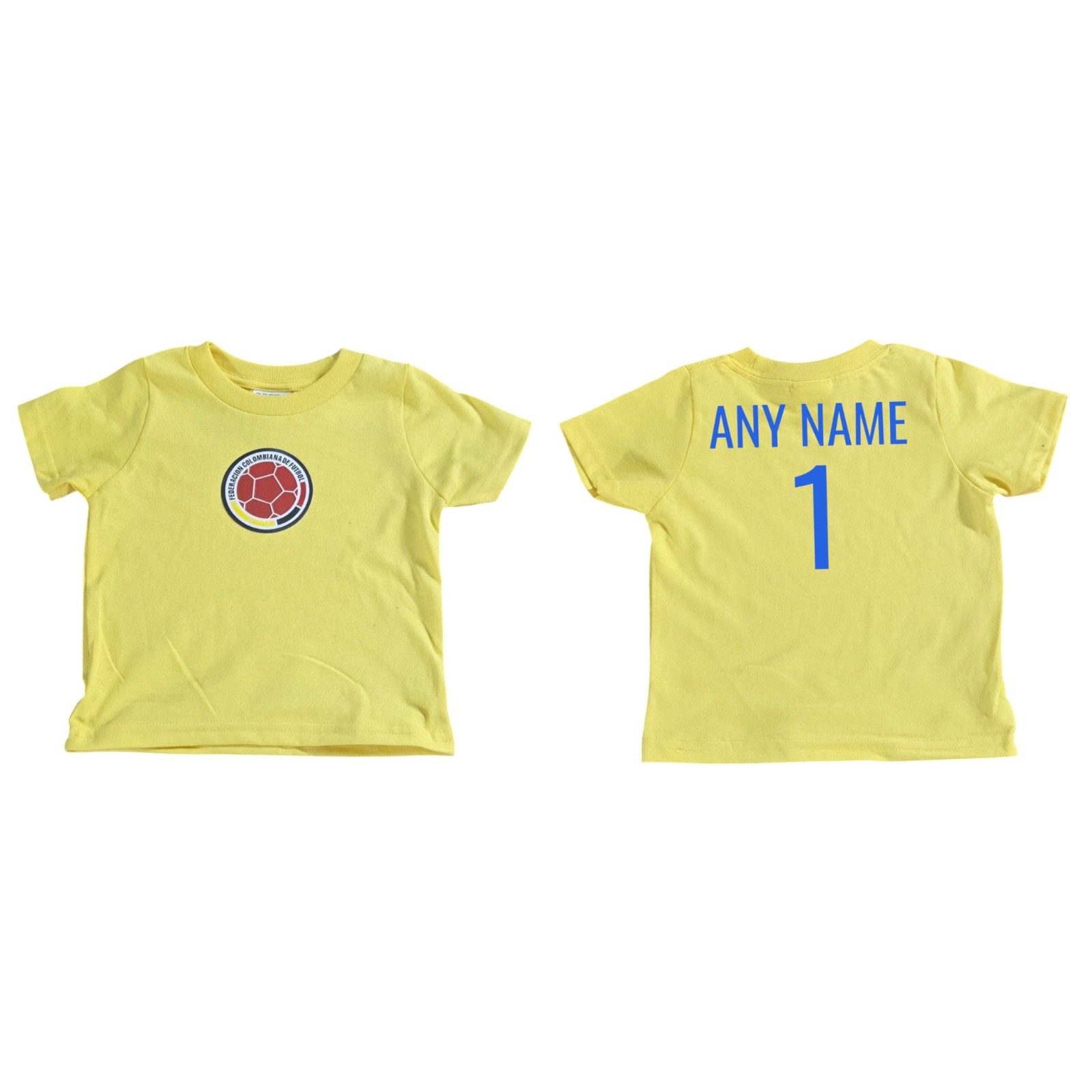 Colombia Baby Toddler T-Shirt Infant Core Cotton Tee. Personalized