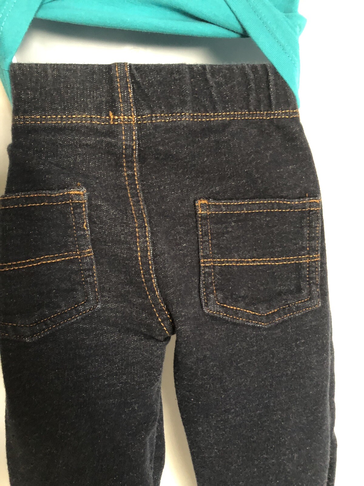 Epic Threads and Carter’s infant Girl set Shirt and Jean Pants Size 2-T