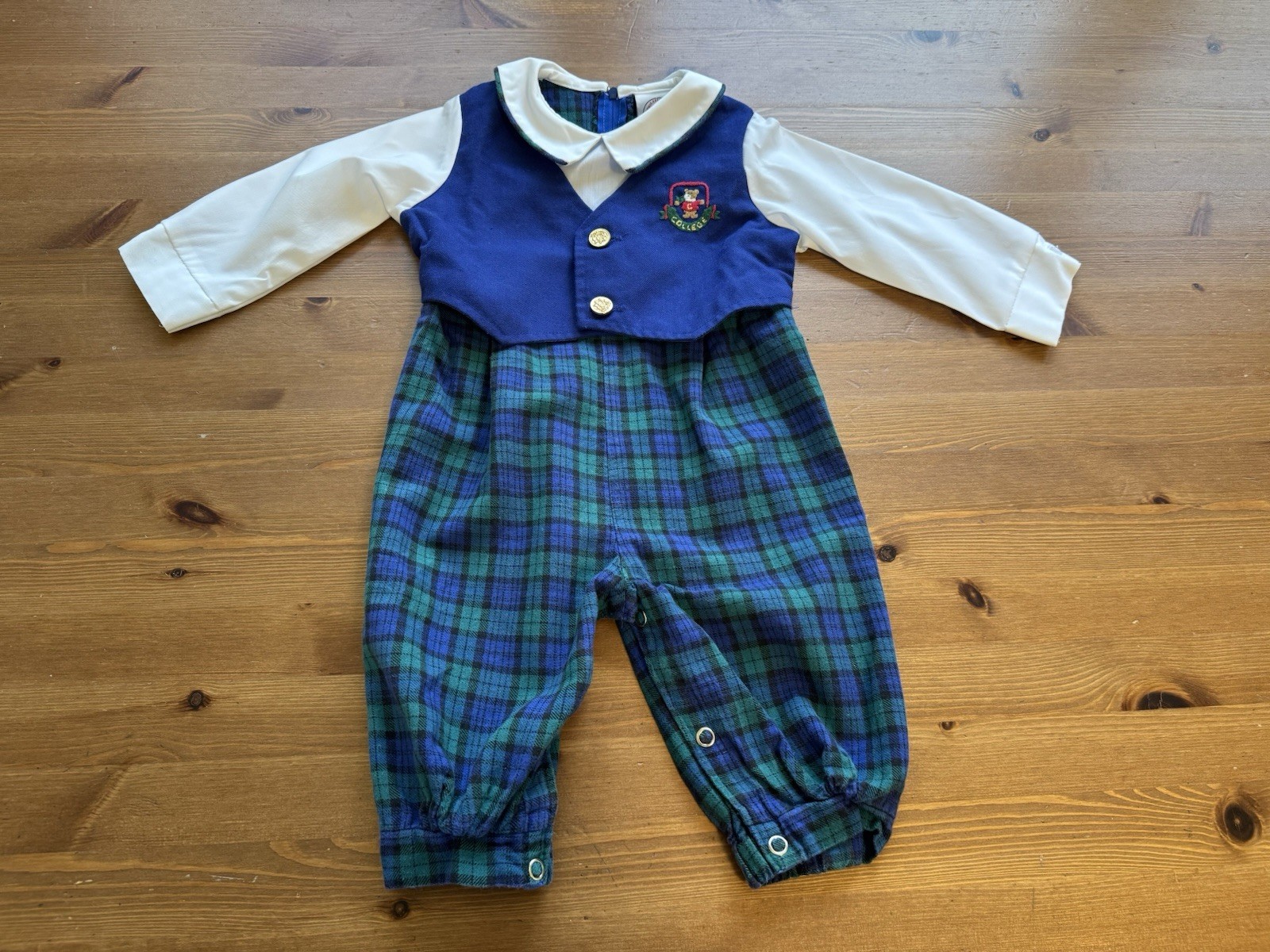 Goodlad Boys 18M Jon Jon One Piece Outfit USA Vintage EUC