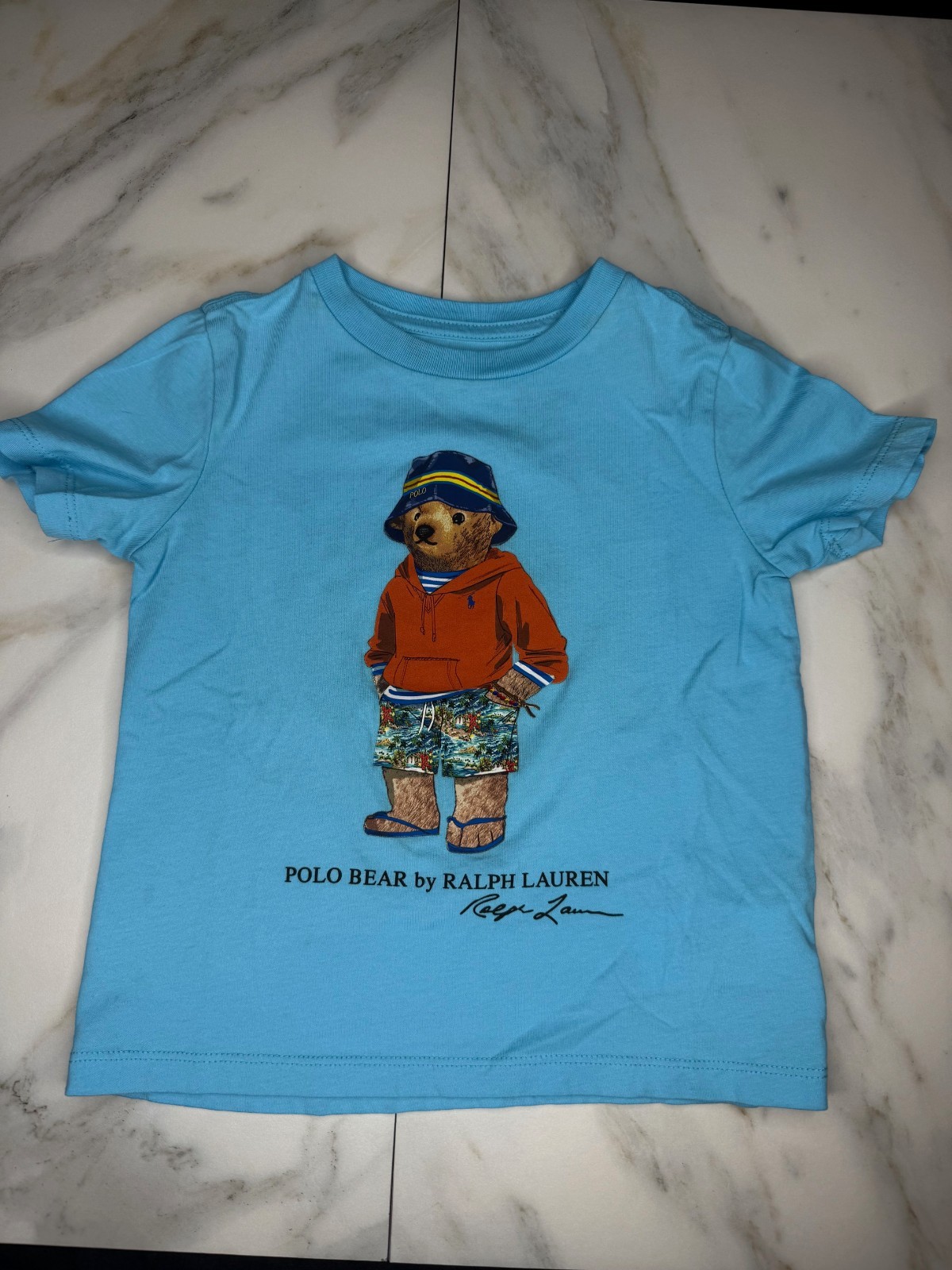Polo Ralph Lauren Laguna Beach Bucket Hat Bear & Shorts Set 24M RareTSHIRT