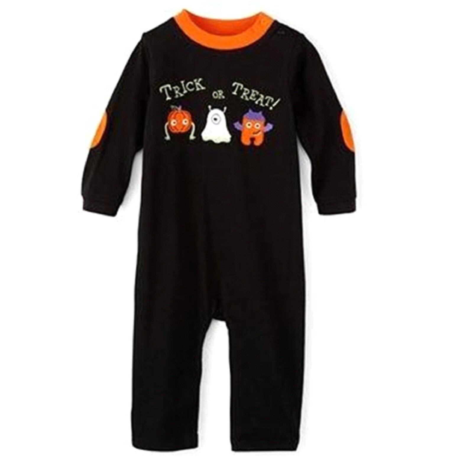 Okie Dokie Baby Boy’s “Trick or Treat” Romper Size 6 Months – NWT