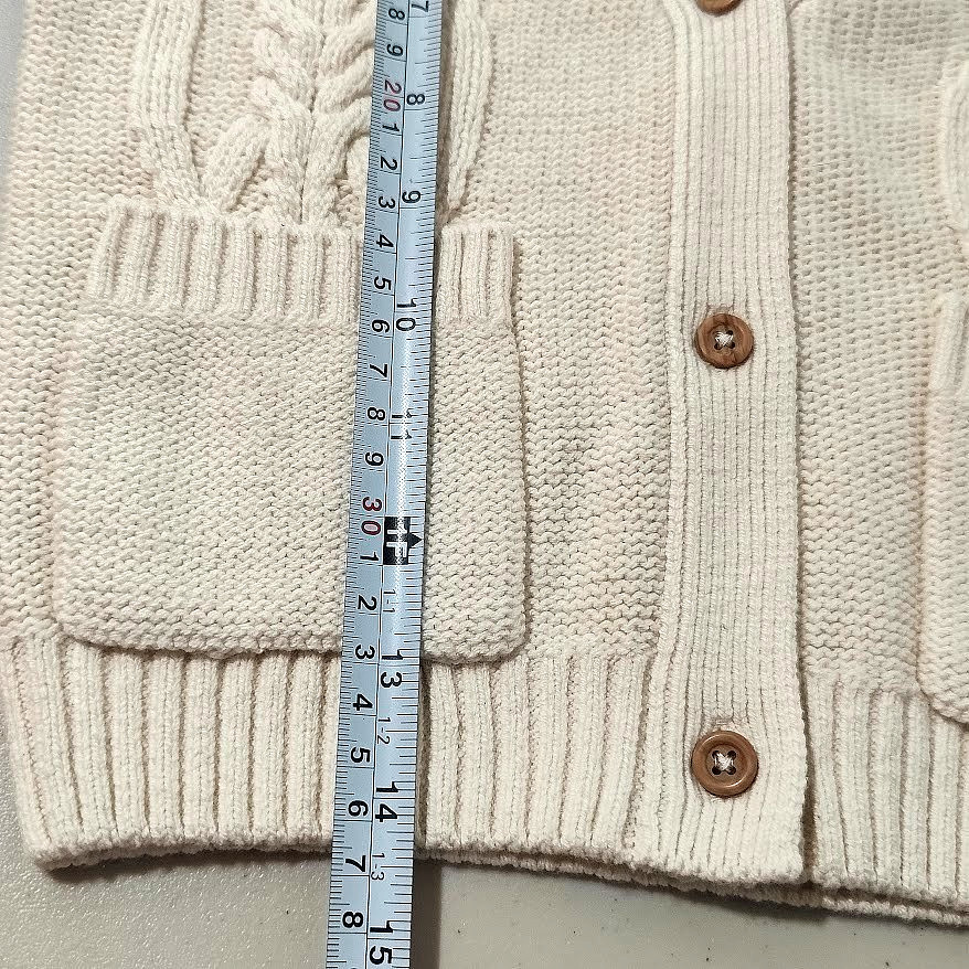 NEW Grayson Mini Baby Cable Cardigan Sweater + Joggers 18 Mo Infant Outfit