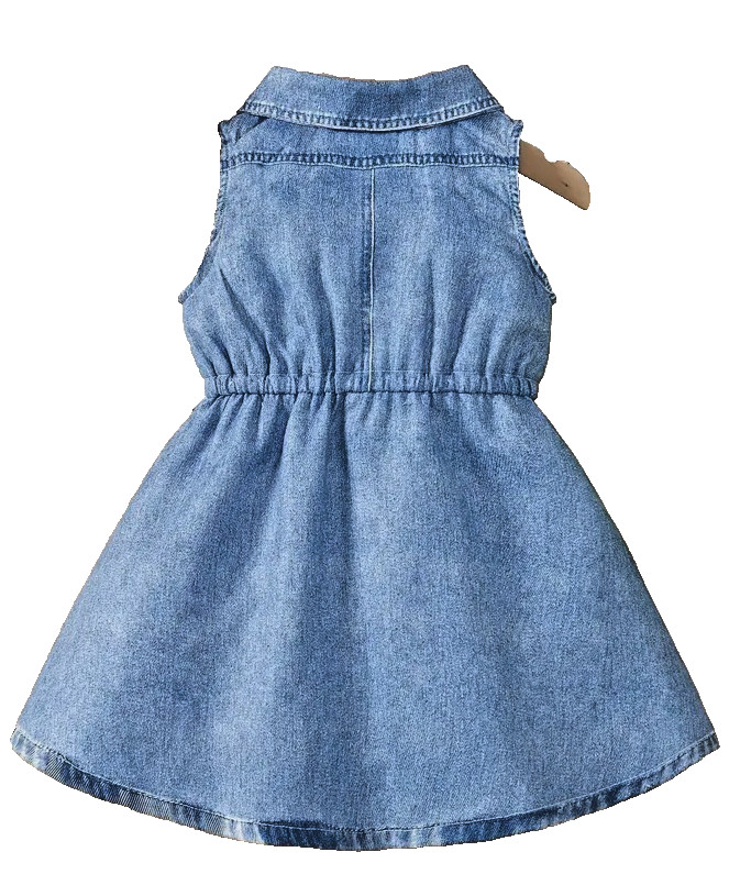 Baby Girl’s Sleeveless Summer Dress/Cute Cartoon Animal Print on Skirt-So Cute