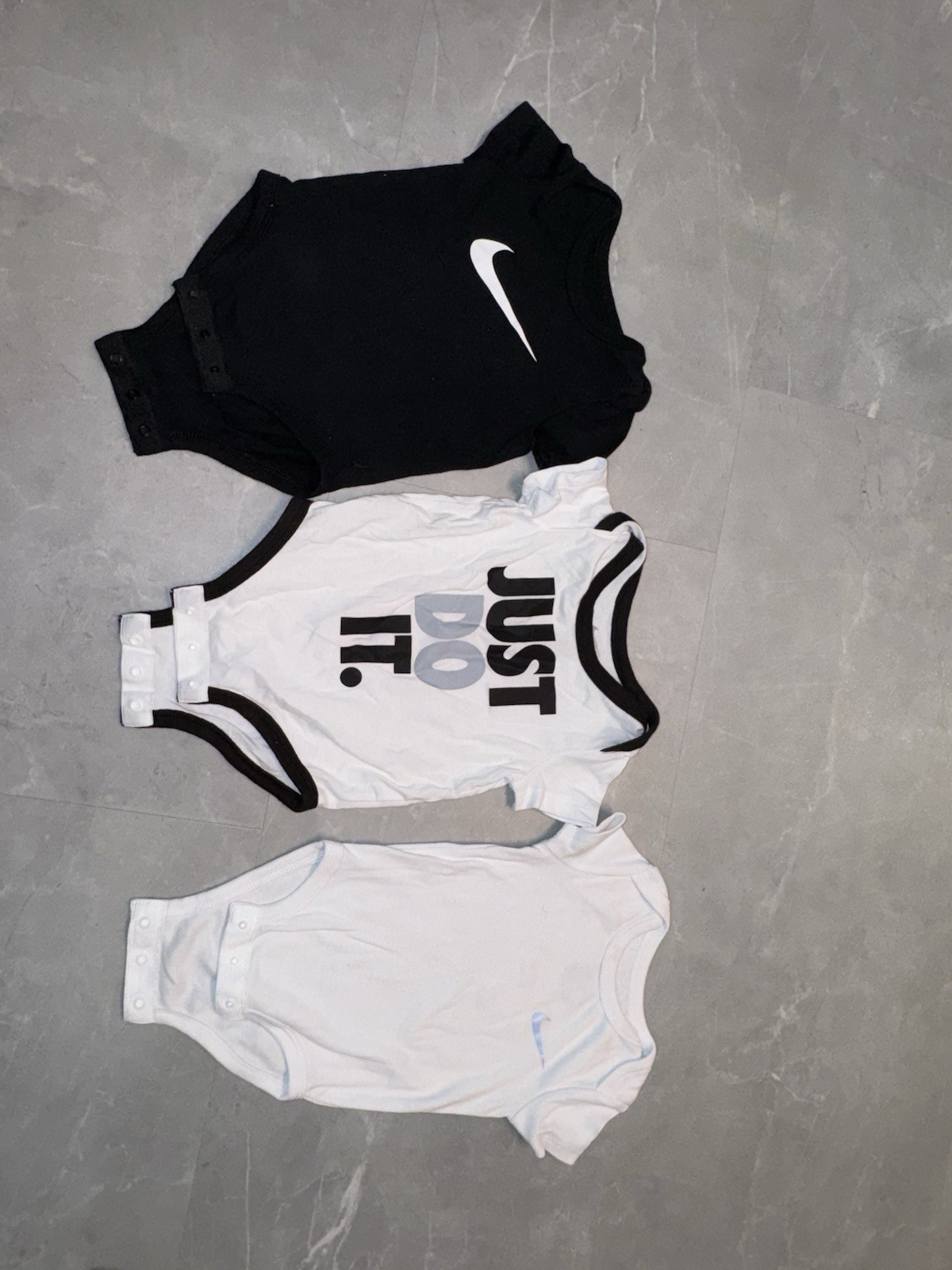 0-6 Month Nike Jordan One piece Set Of 3 Infant Baby Boys Girls Unisex Newborn