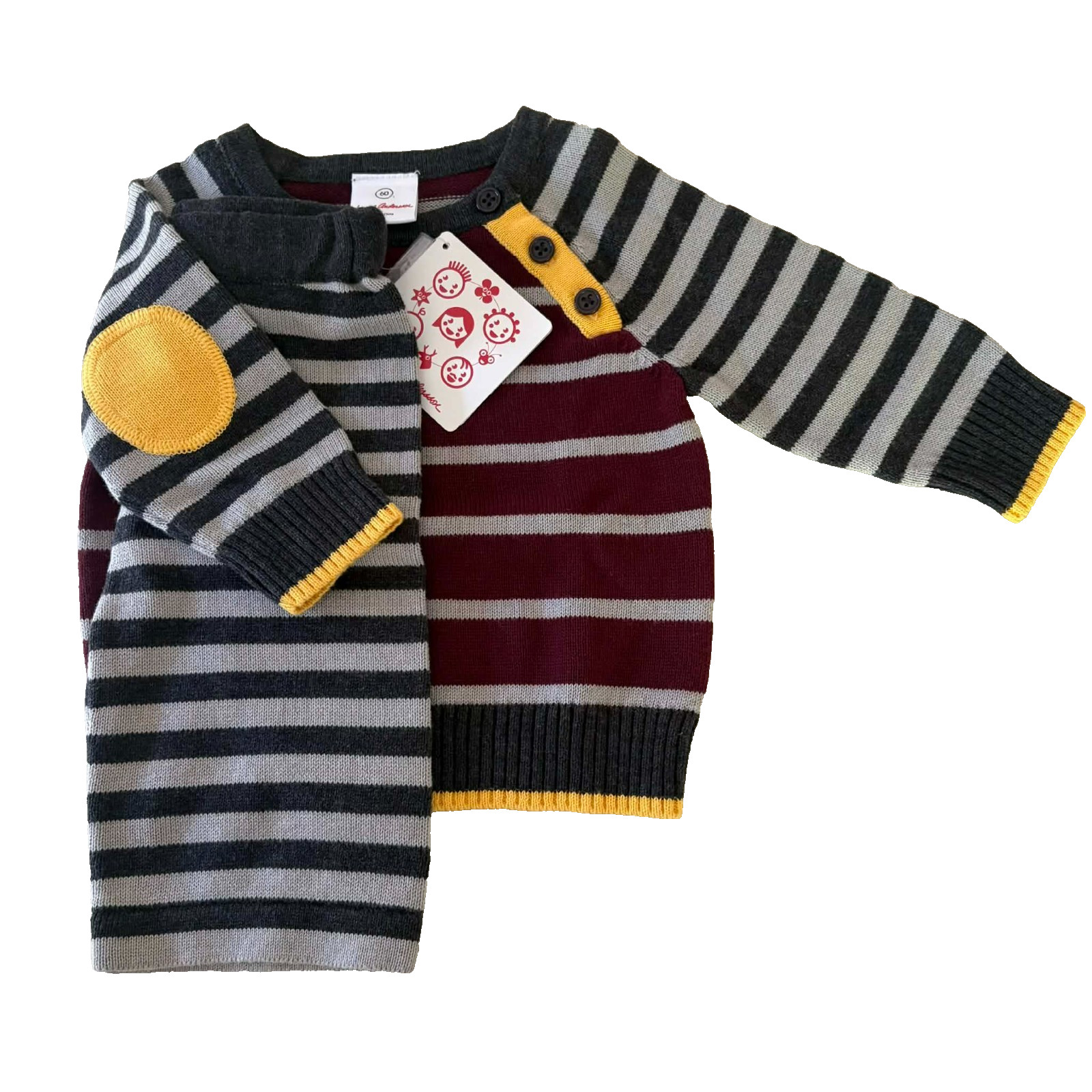 Hanna Andersson Cozy Sweater & Pants Knit Set. Size 3–6 Months. 60 cm