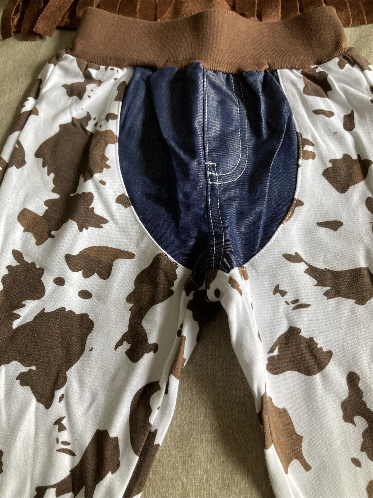 Infant Toddler Cowboy Outfit Costume 9-24 Months Pants Vest Hat & Scarf NEW