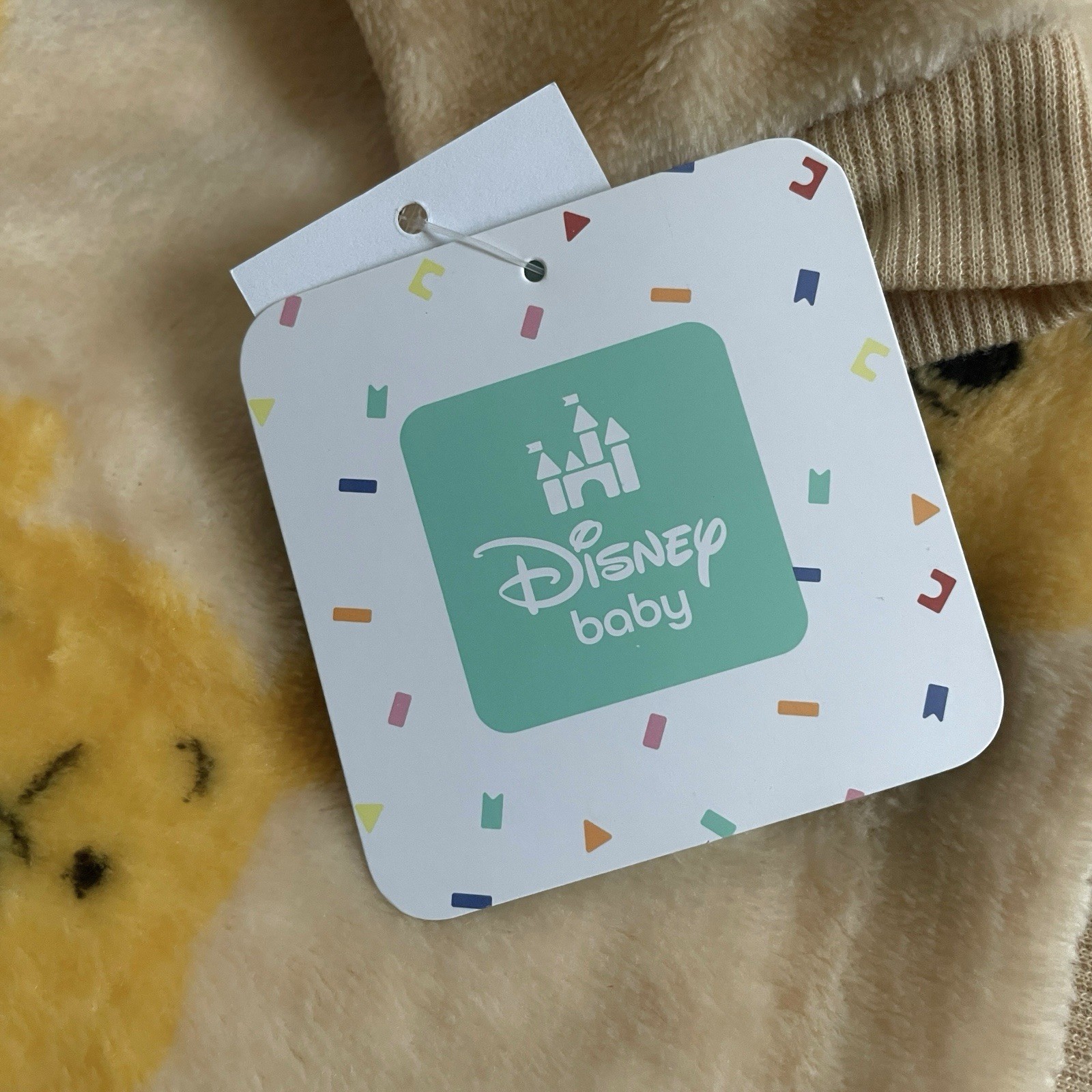 NEW Disney Winnie The Pooh Soft Cozy Fleece Set Top/Pants Size Baby 0-3 Months