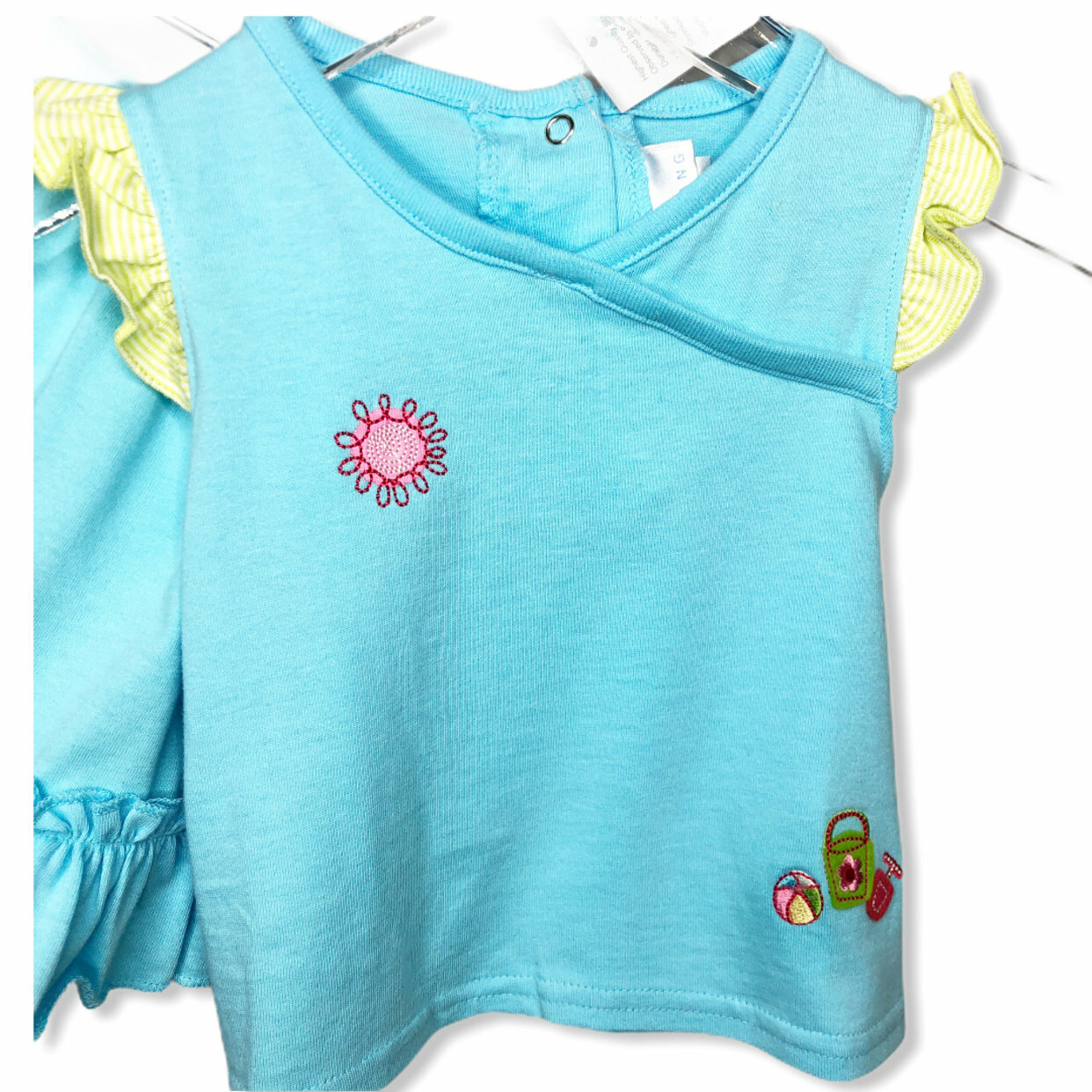 12 Months New Agabang 2 Piece Skirt & Tee with Ruffle Infant Toddler Baby girls