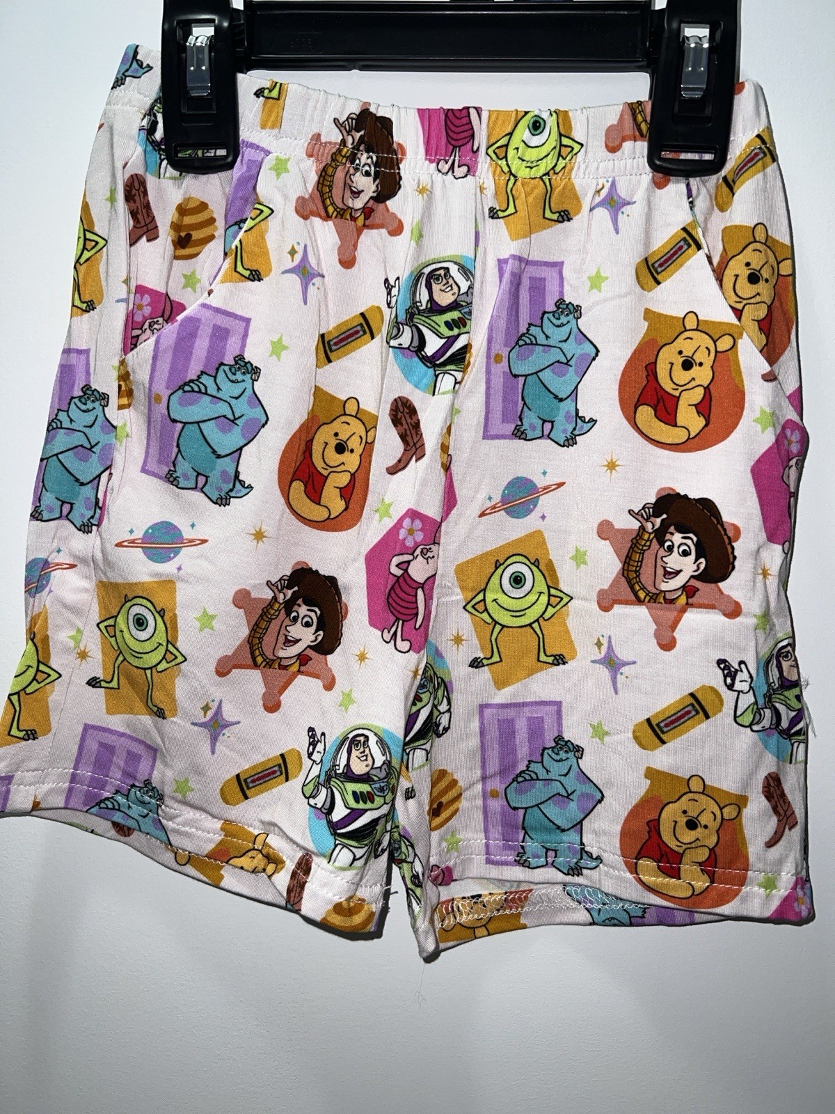 3T Disney/Pixar Bamboo Daywear Set Monsters Inc Toy Story Pooh