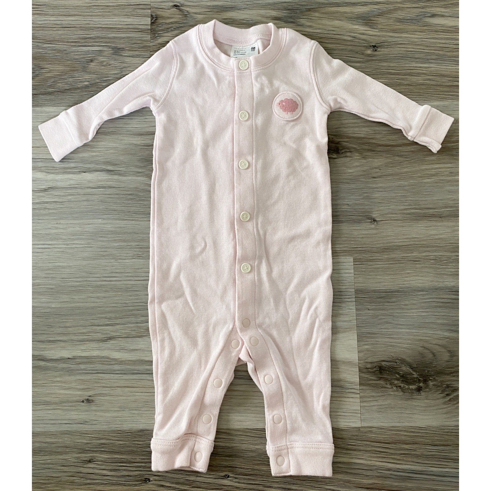 Baby Bundle 4 Piece 3-9M Girl Neutral Pastel Organic Cotton Bamboo Kate Quinn