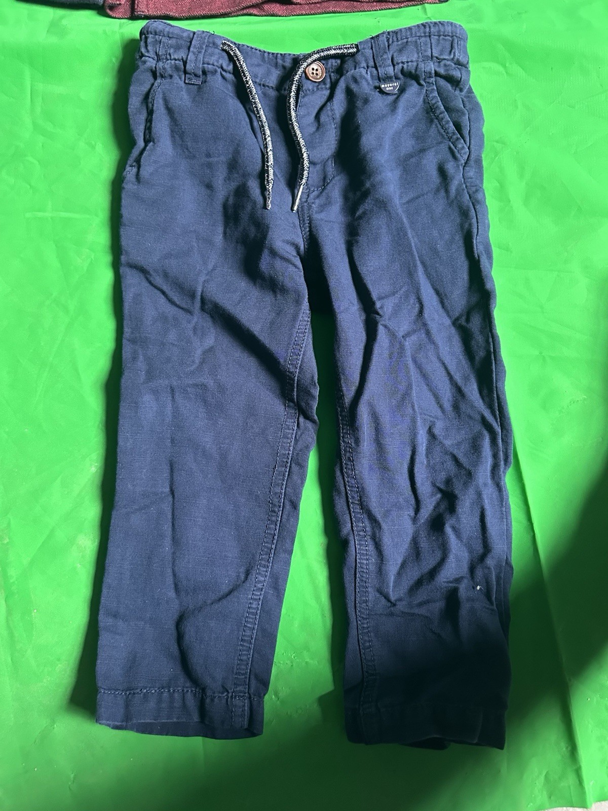Mayoral Burgundy and Navy Casual SetSz 2T