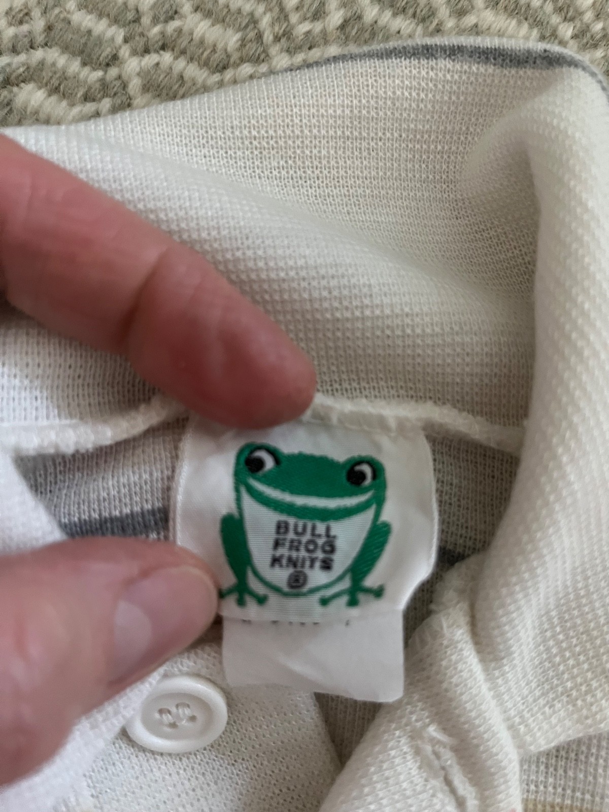 VTG Bull Frog Knits Short Sleeve Tee Toddler Boy 4T