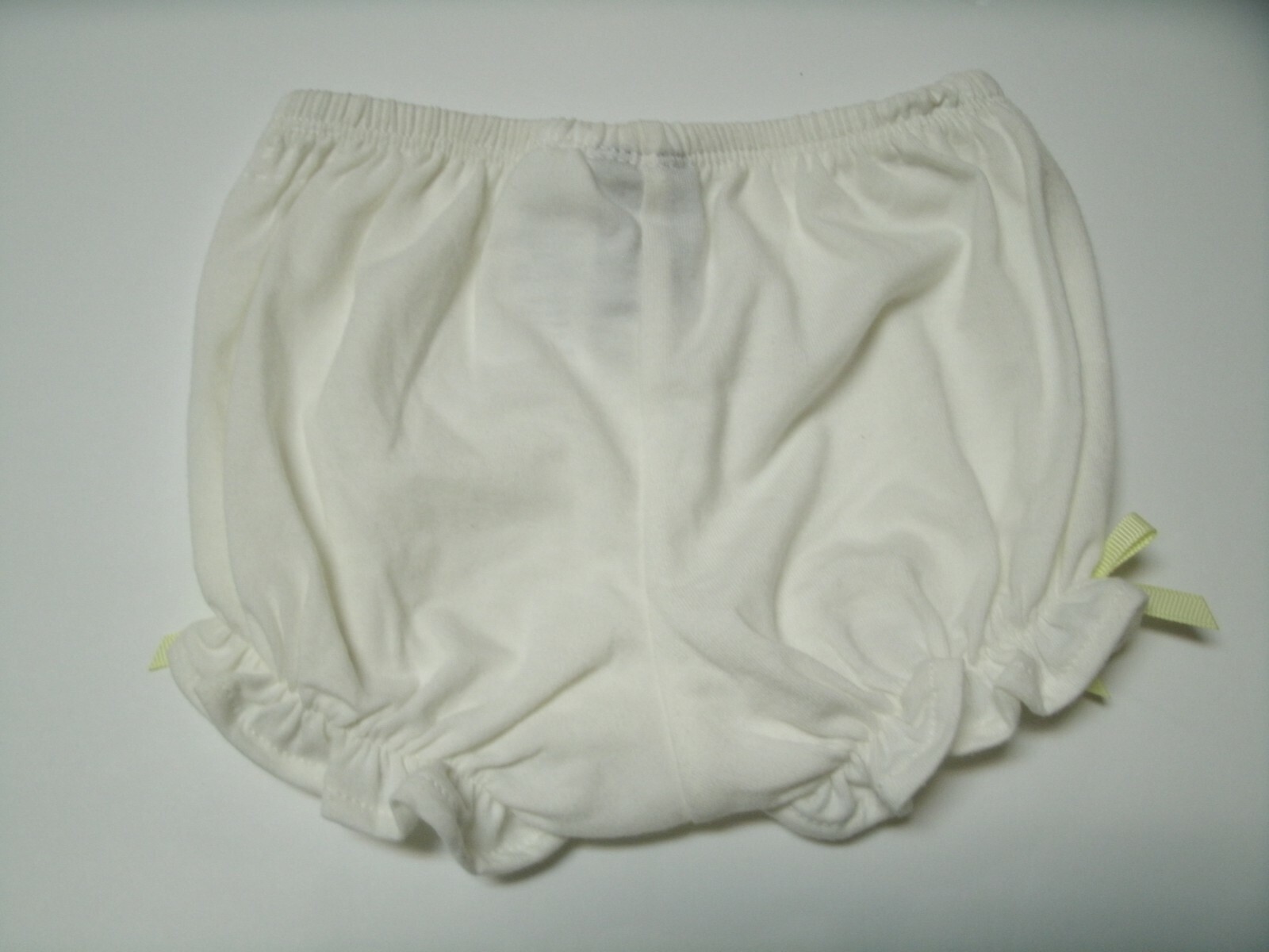 Cynthia Rowley Girls Outfit 2 Piece Top Shorts Yellow Ruffle Baby 3-6 Months New