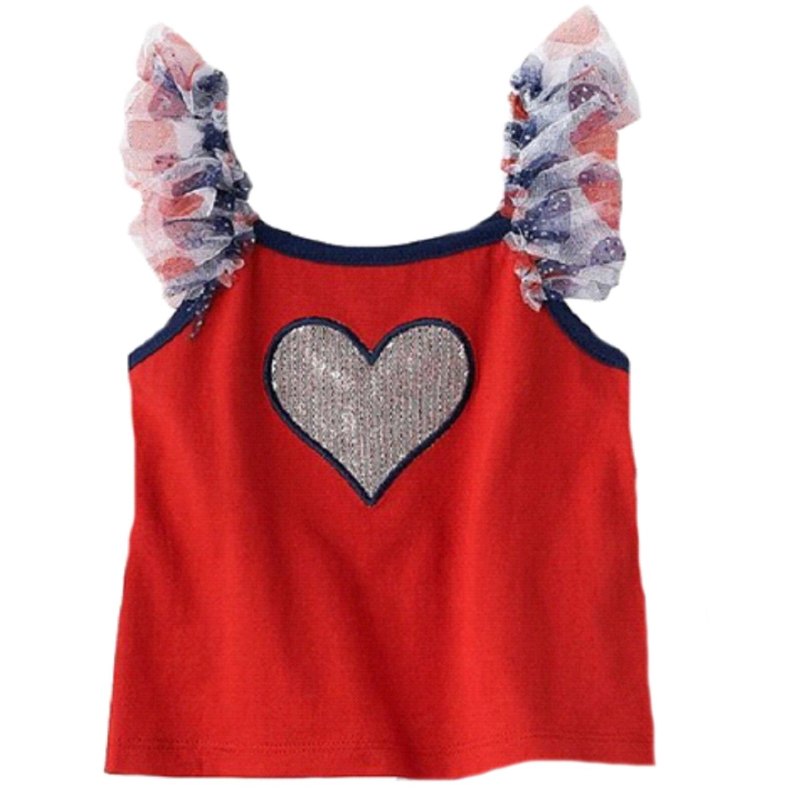 Little Lass Baby Infant Girl’s Heart Tank & Skort Set NWT