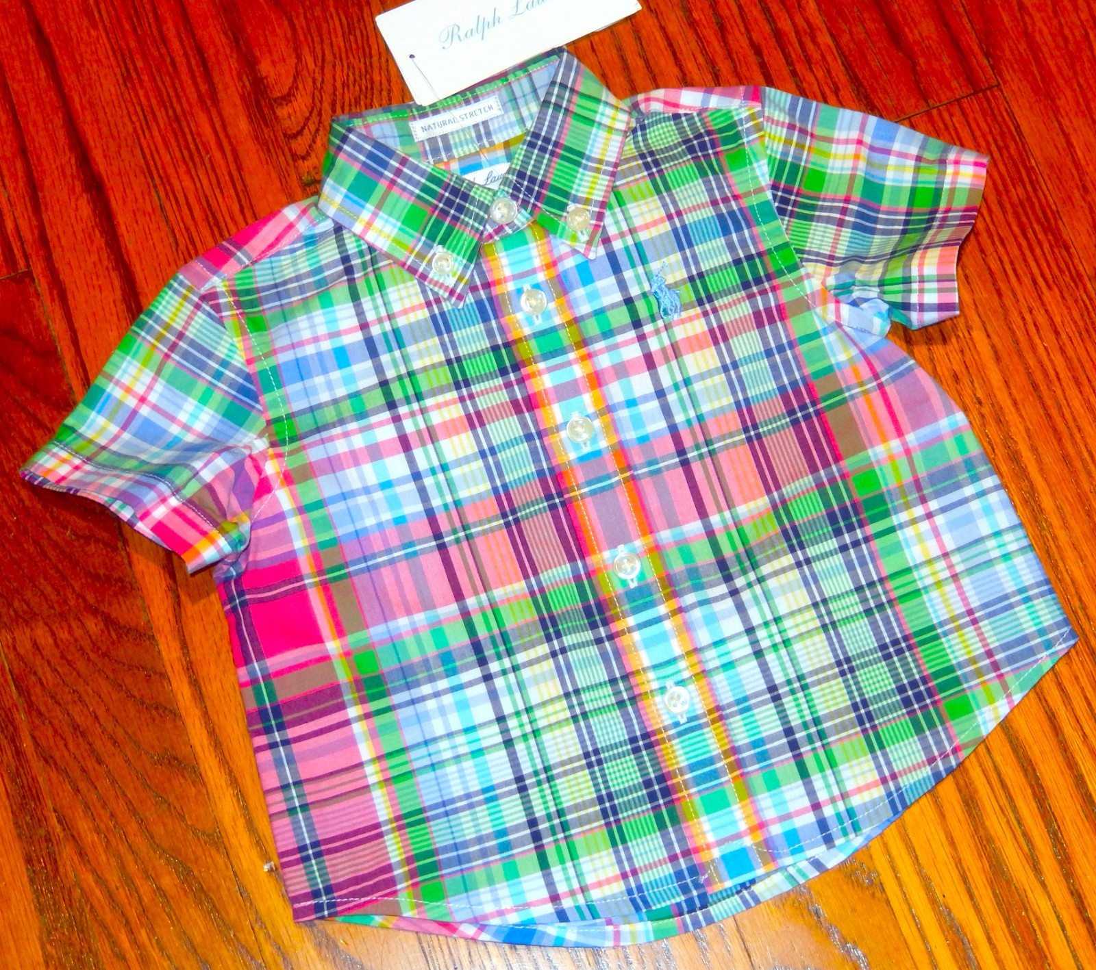 POLO RALPH LAUREN AUTHENTIC BABY BOYS BRAND NEW ORIGINAL 2Pc SET Size 3M, NWT