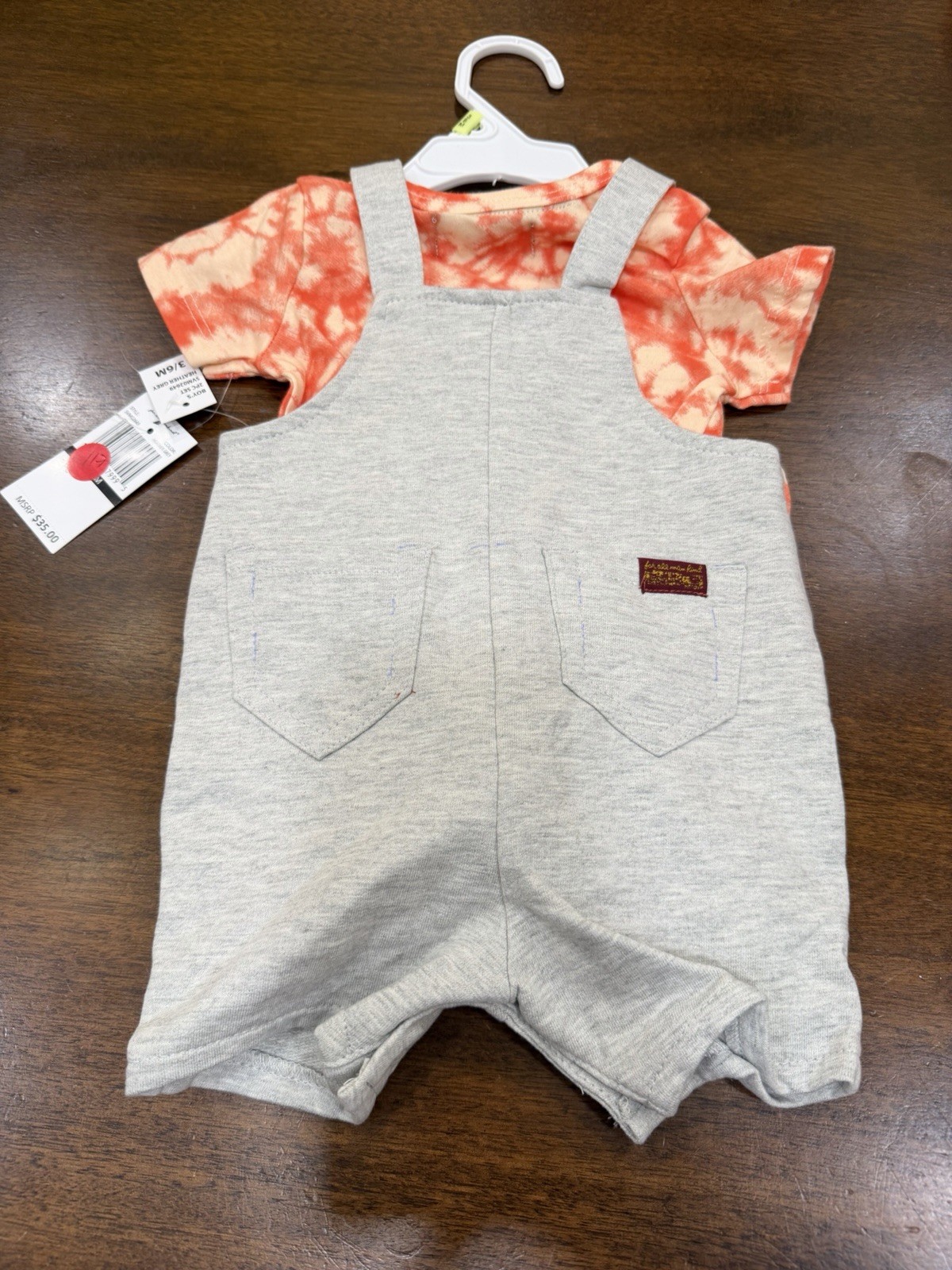 Baby 7 For All Mankind Outfit 3/6 Months NWT