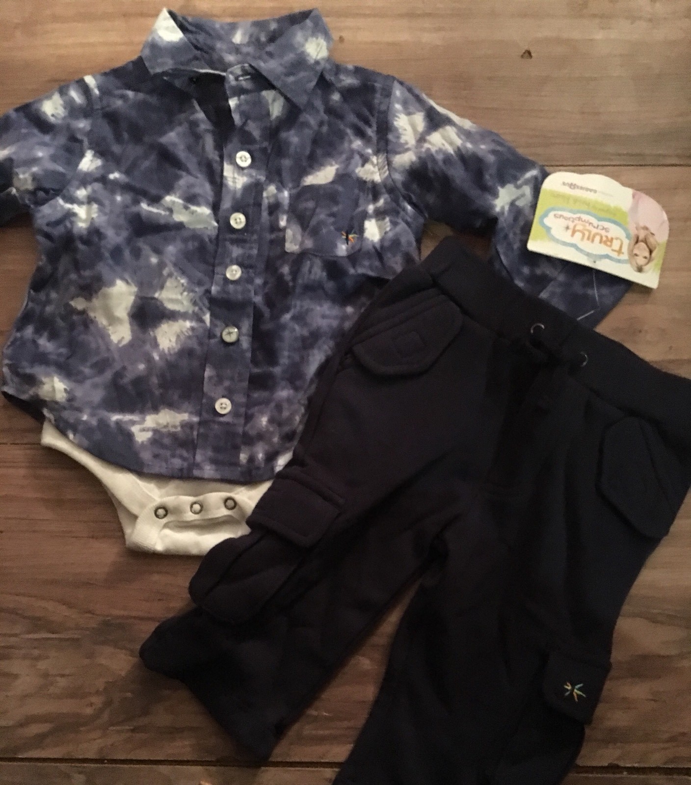 Truly Scrumptious Boys Outfit Size 6 Months Nwt