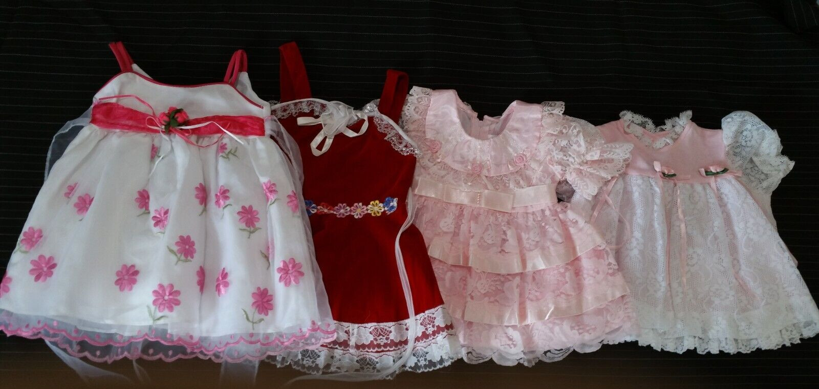 Baby Girl 12mo+ Assorted Ruffle Lace Chiffon Velvet Floral Party Formal Dresses