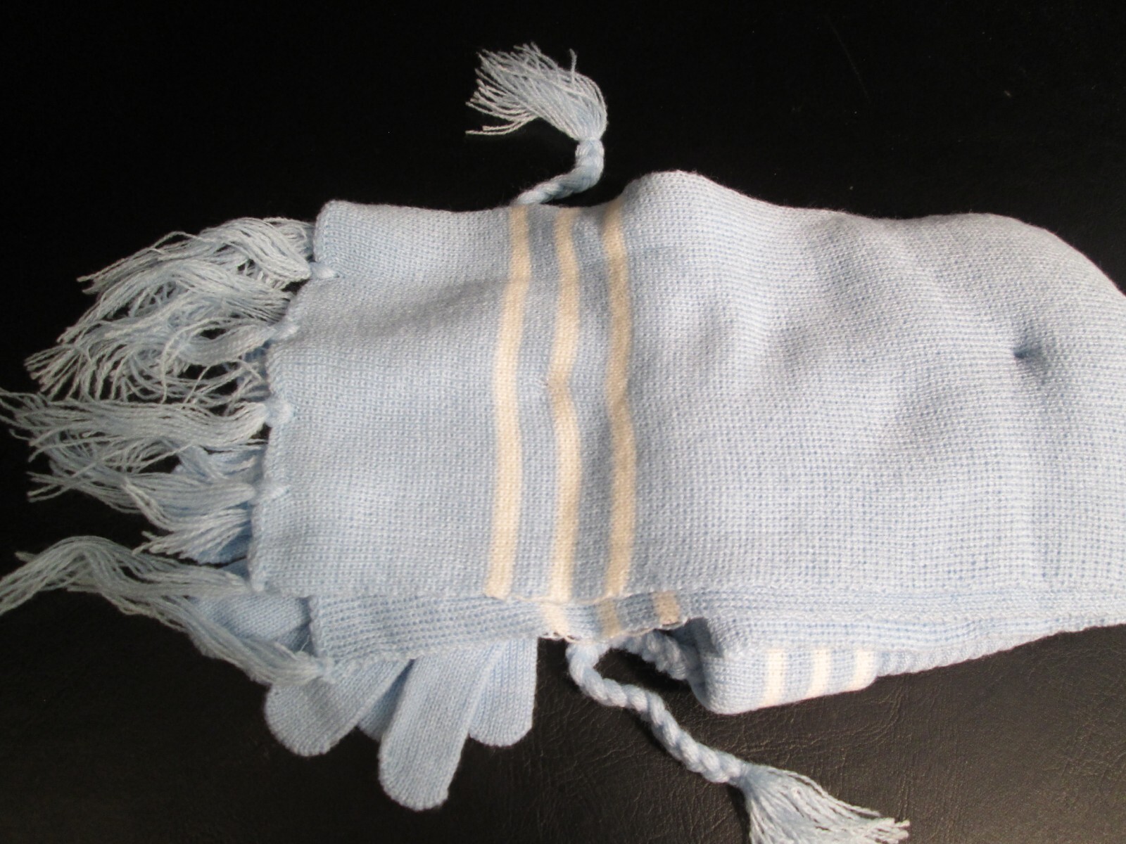 Baby Blue Cap Scarf Gloves Set, NWT