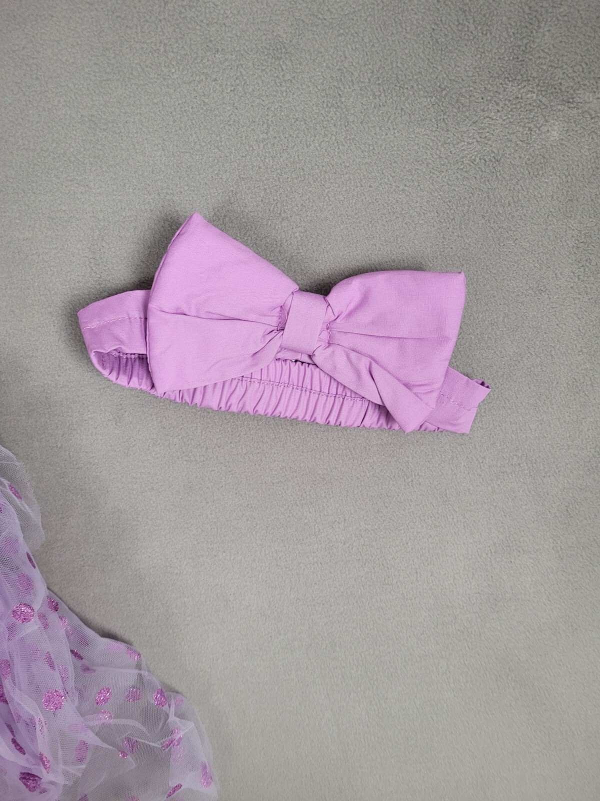 Imekis Baby Girl 1st Birthday Outfit Lace Tulle Romper Dress w/ Headband 12-24m