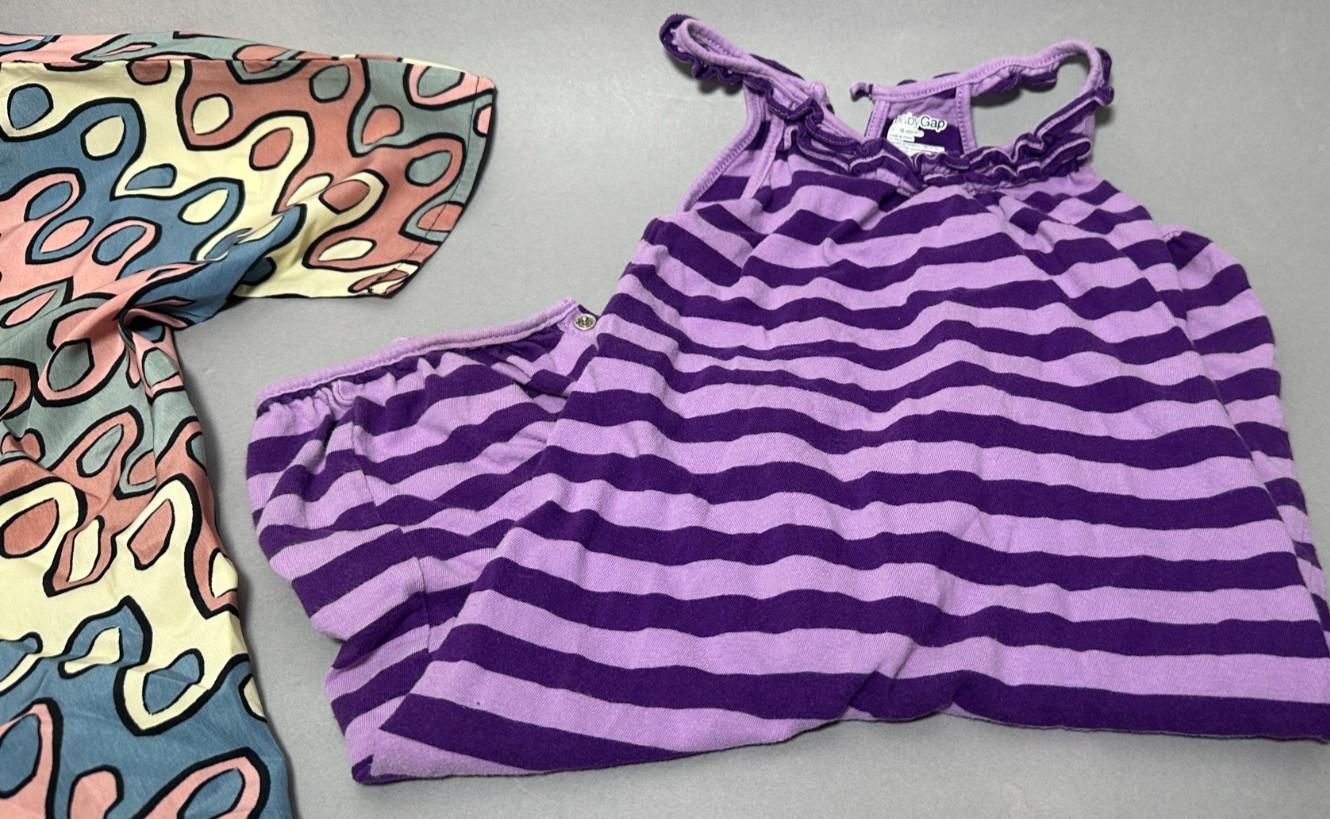 Large Lot 18 Adorable Girl Clothes/Outfits-Sizes 12 Months – Great Variety!