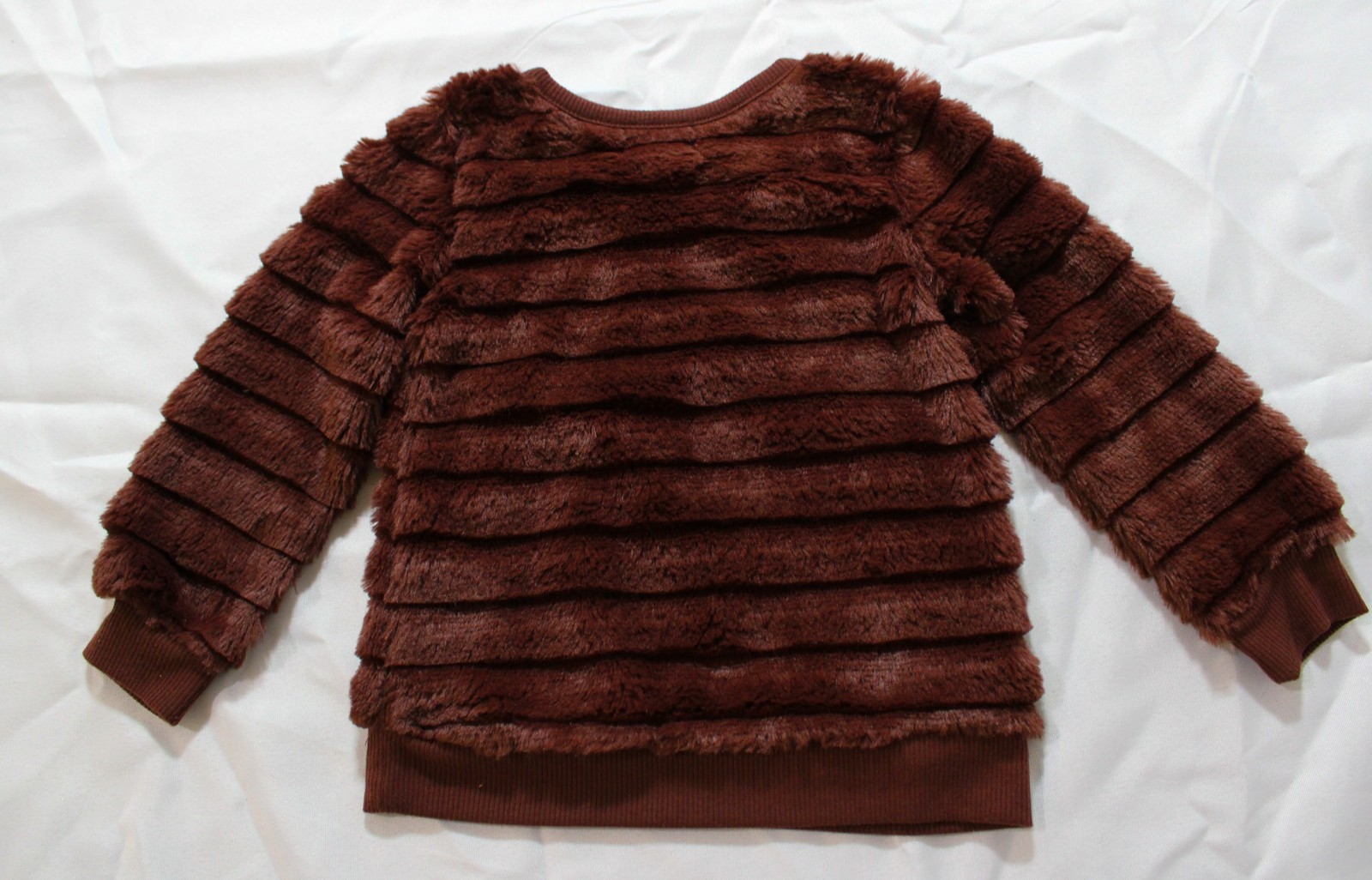 Lucky Penny Toddler Girl’s Fur Top Legging Headband Outfit EJ3 Multi Size 2T NWT