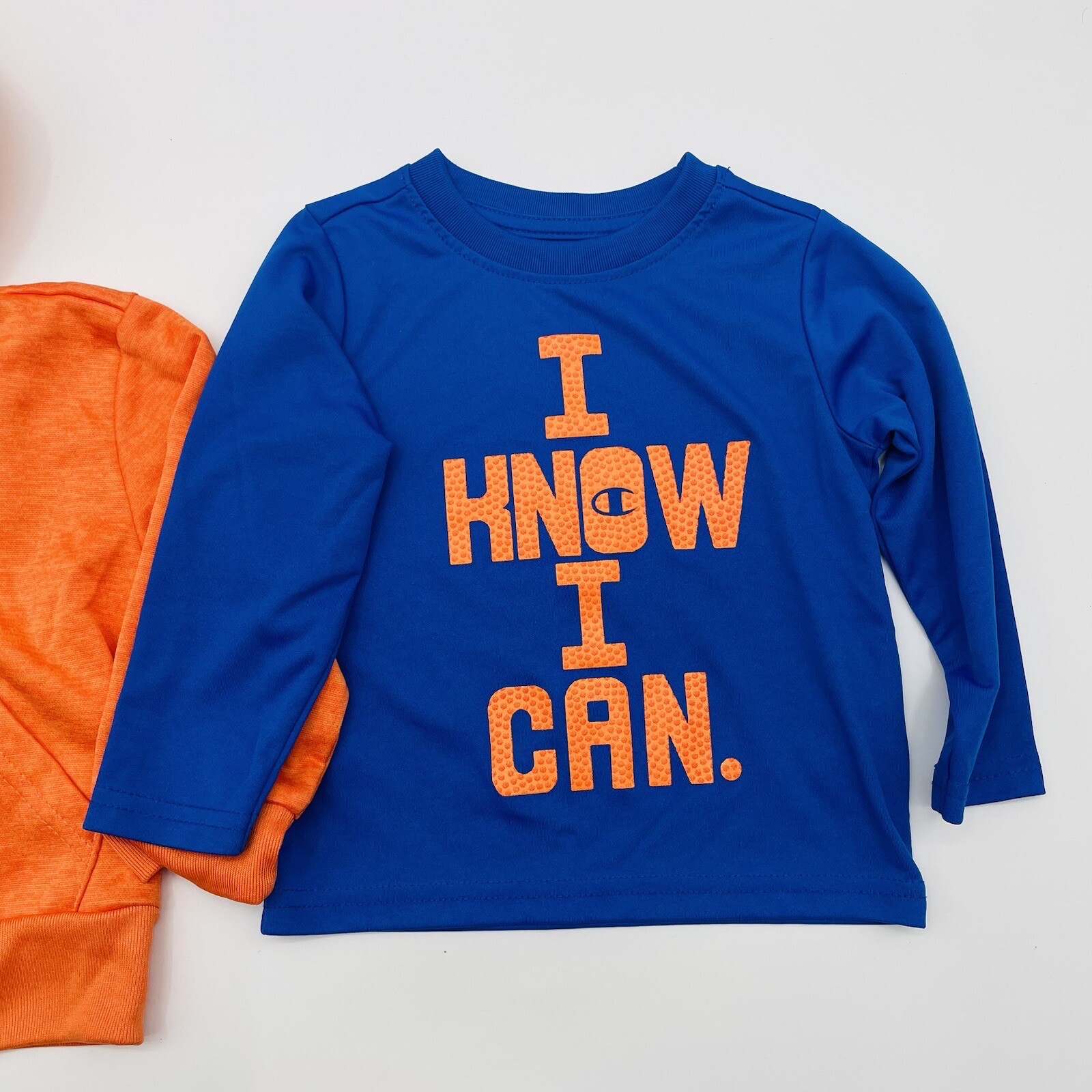 Champion I Know I Can Baby Boys 18M Hooded Sweatshirt & Tee Matching Set 1003
