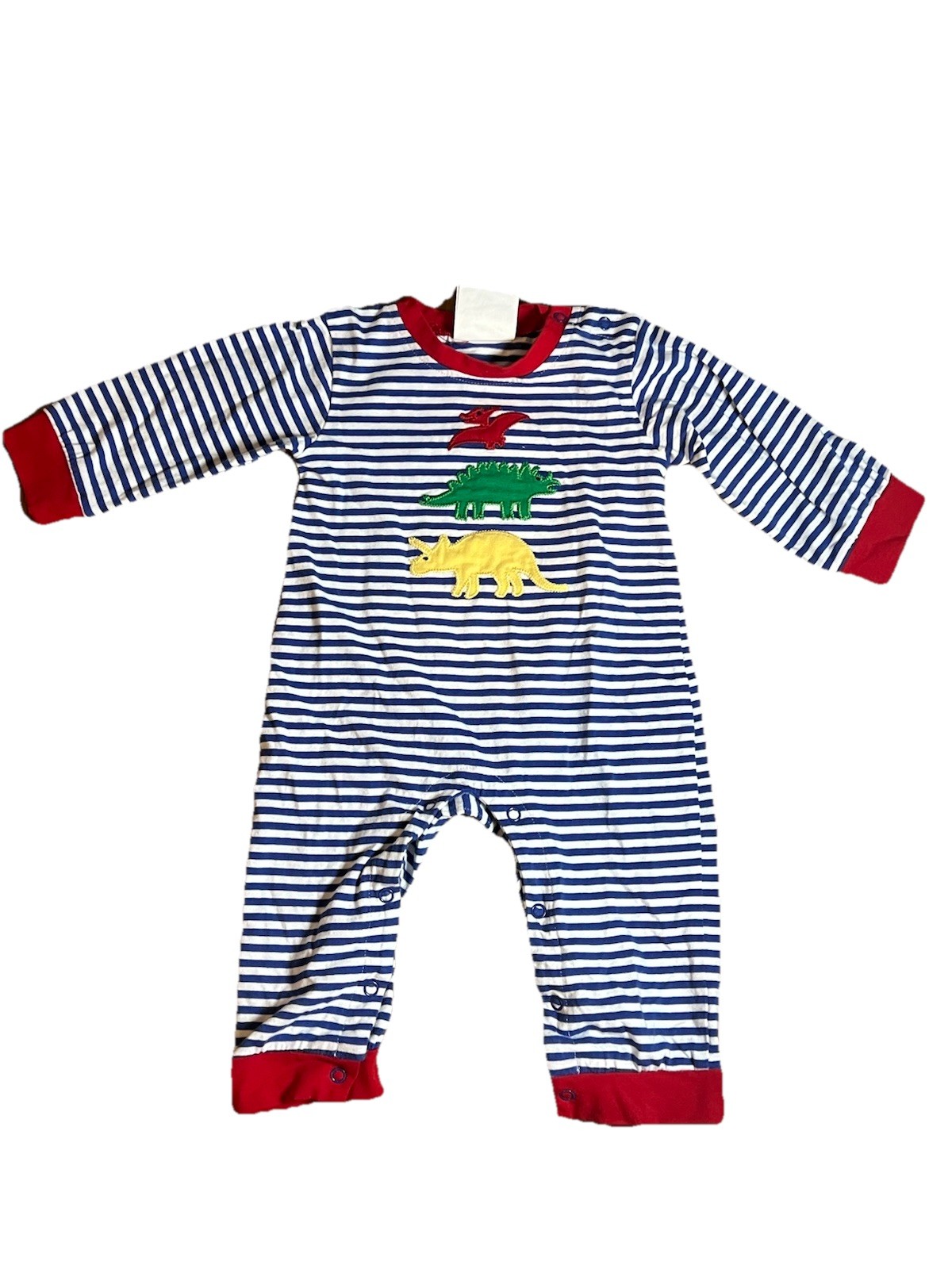 “Three Sisters” Size 12 Months Baby One Piece Dinosaur Outfit