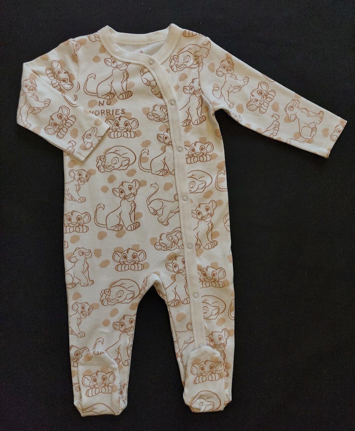 Baby Unisex Disney The Lion King Simba Character 4 Piece Boxed Starter Set