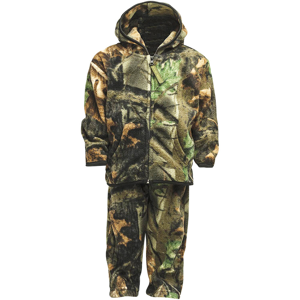 TrailCrest Infant – Toddler Camo Full Zip Hoodie Sweatshirt Fleece Jacket & Pant