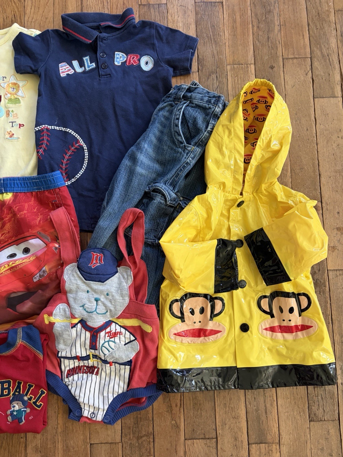 Vintage 13 Piece Baby Toddler Clothing Bundle 1990s Y2K 2000s Reseller Lot