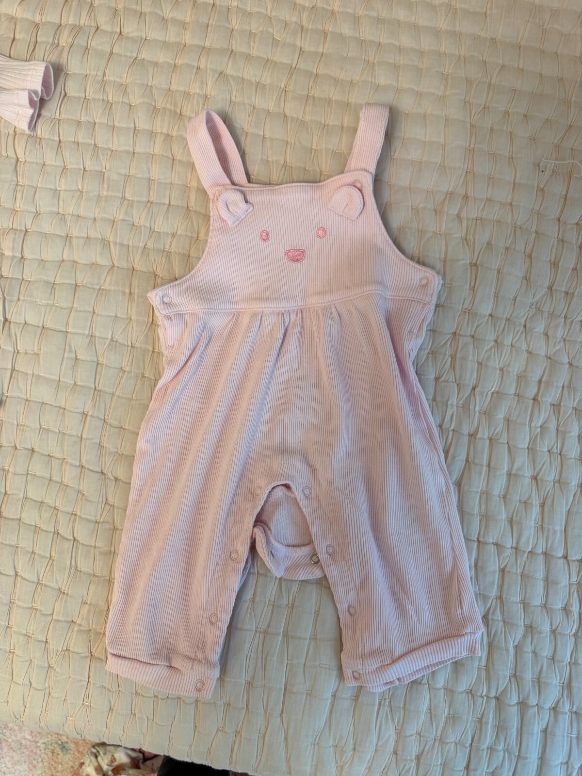 Bundle of baby girls clothes 2 Piece Set dress pants long sleeve pink 3-6 Months