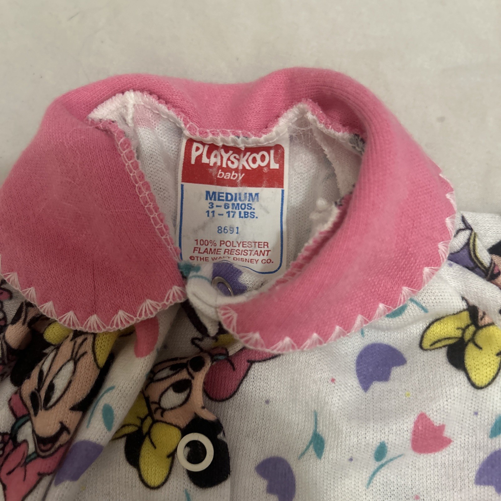 Vintage Baby Girl Clothing Lot Of 9